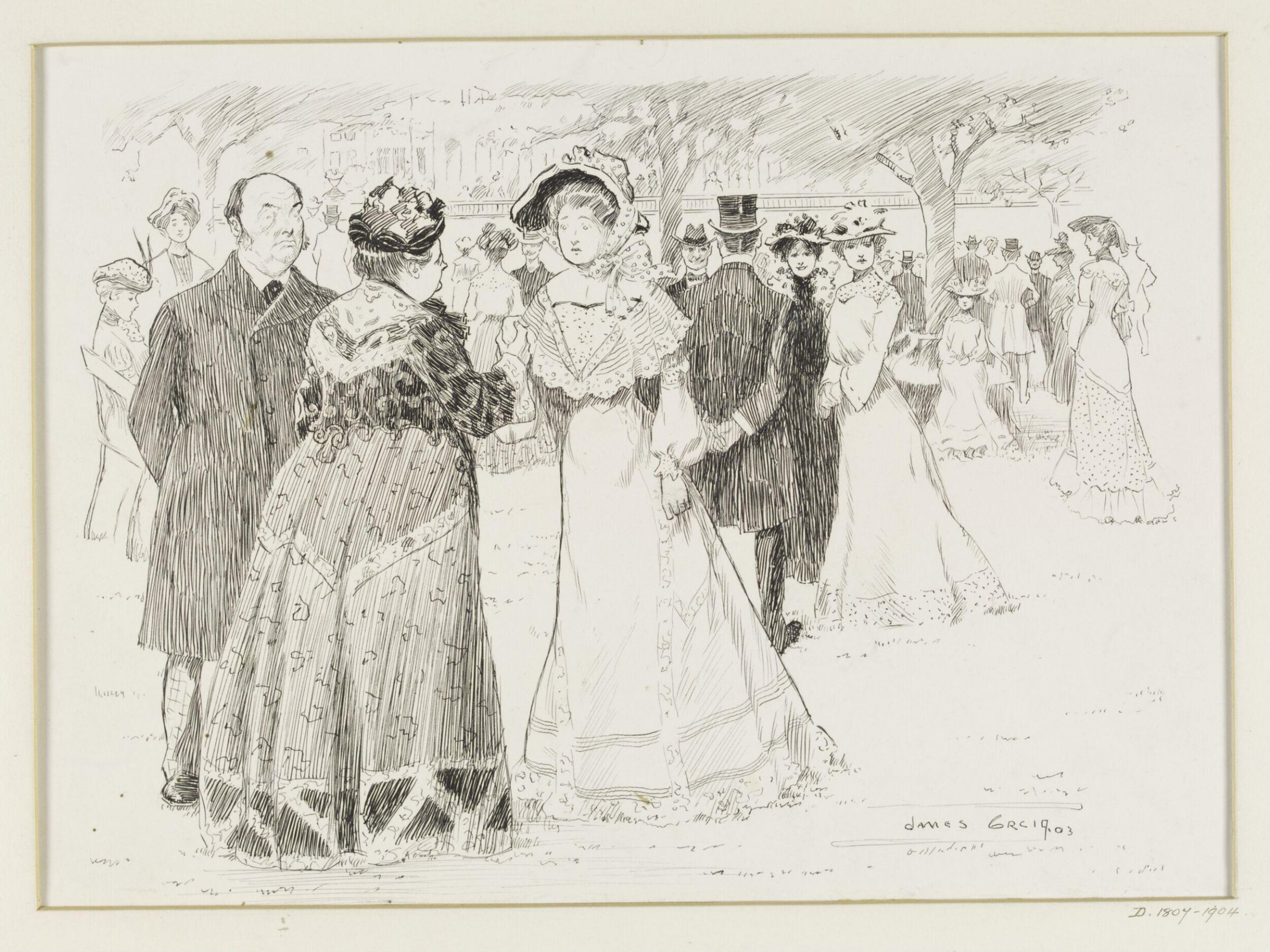 Political Garden Party in the Provinces, James Greig, 1903