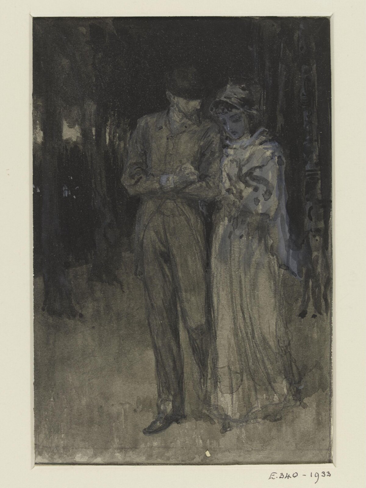 Drawing, Francis Bernard Dicksee, 1873-1880
