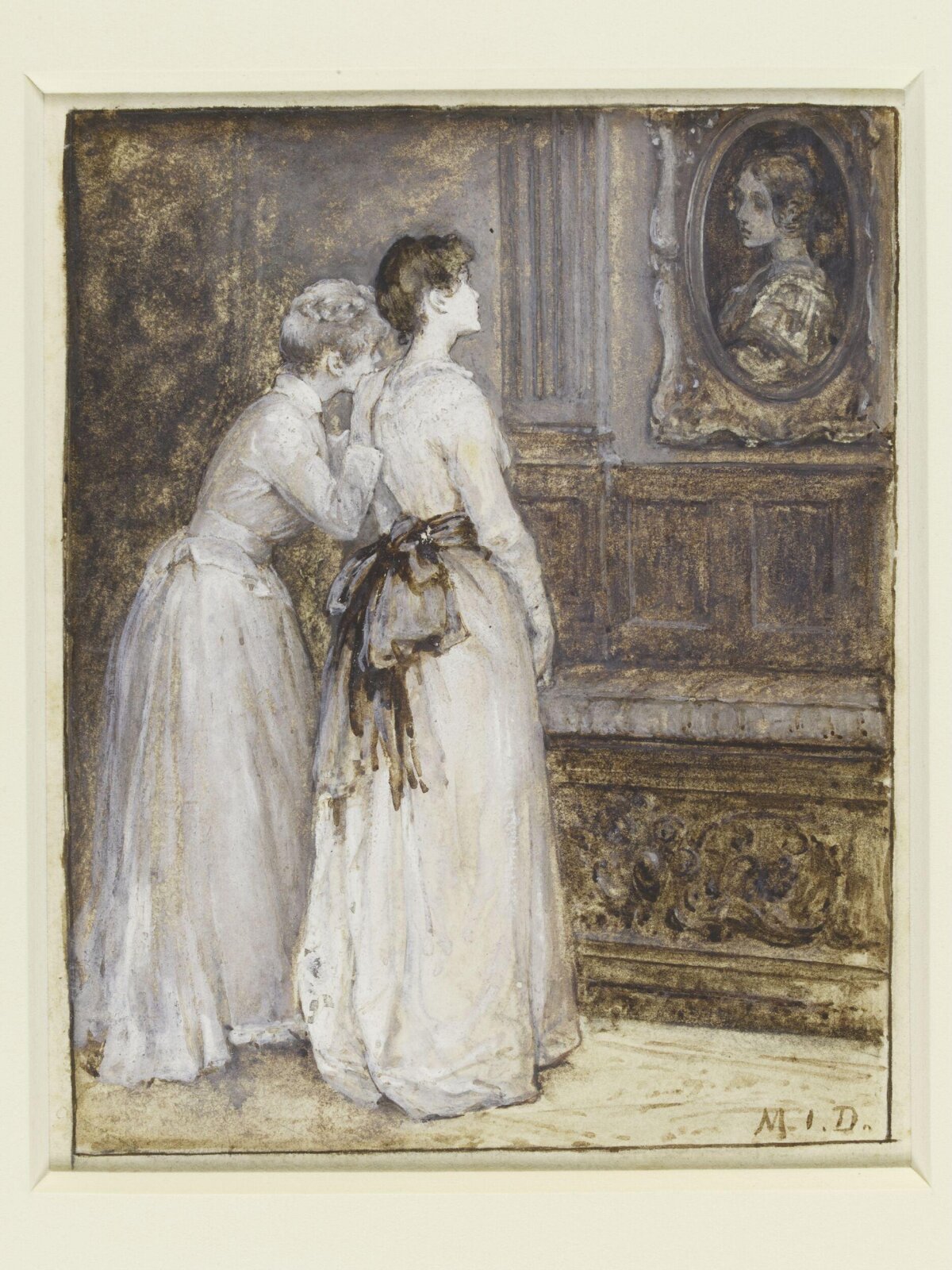 My Jealousy, Margaret Isabel Dicksee, 1889