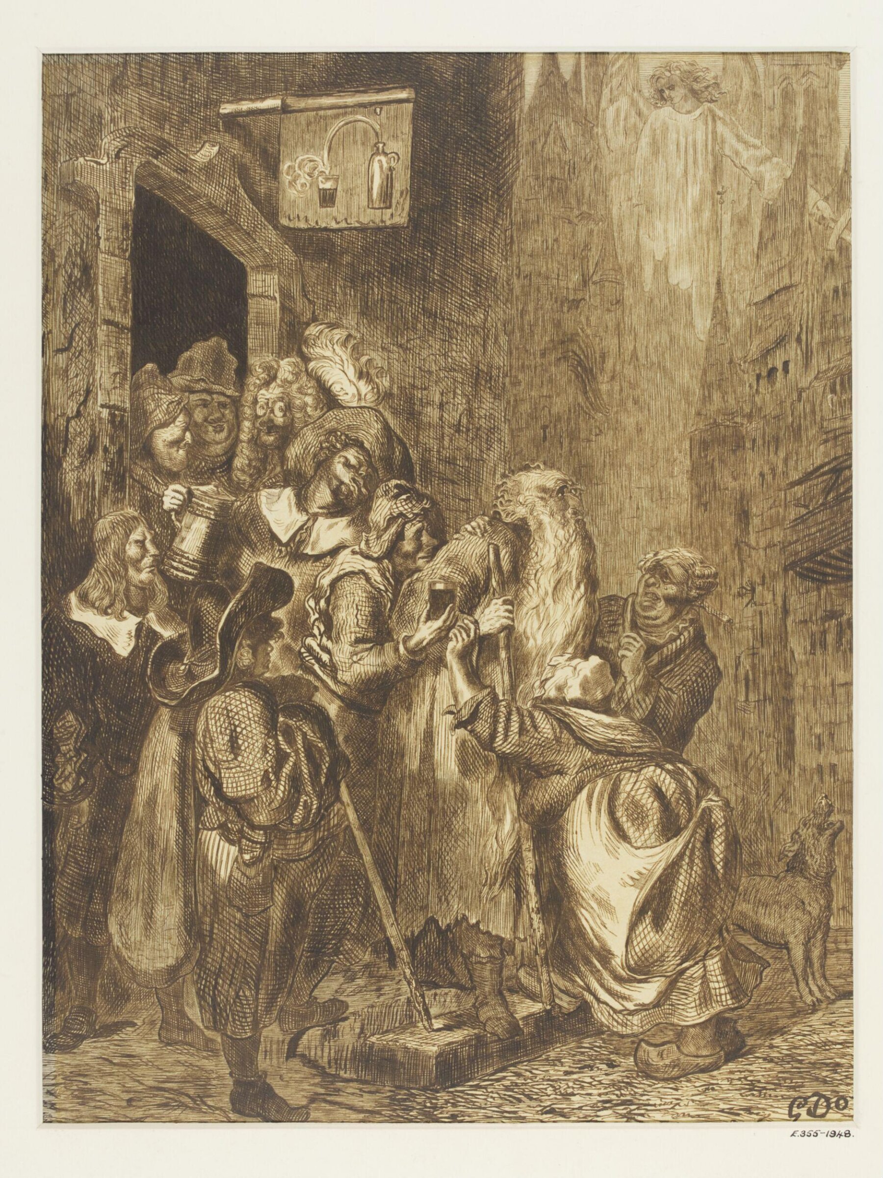 Illustrations for 'The Legend of the Wandering Jew', Gustave Doré, ca. 1856