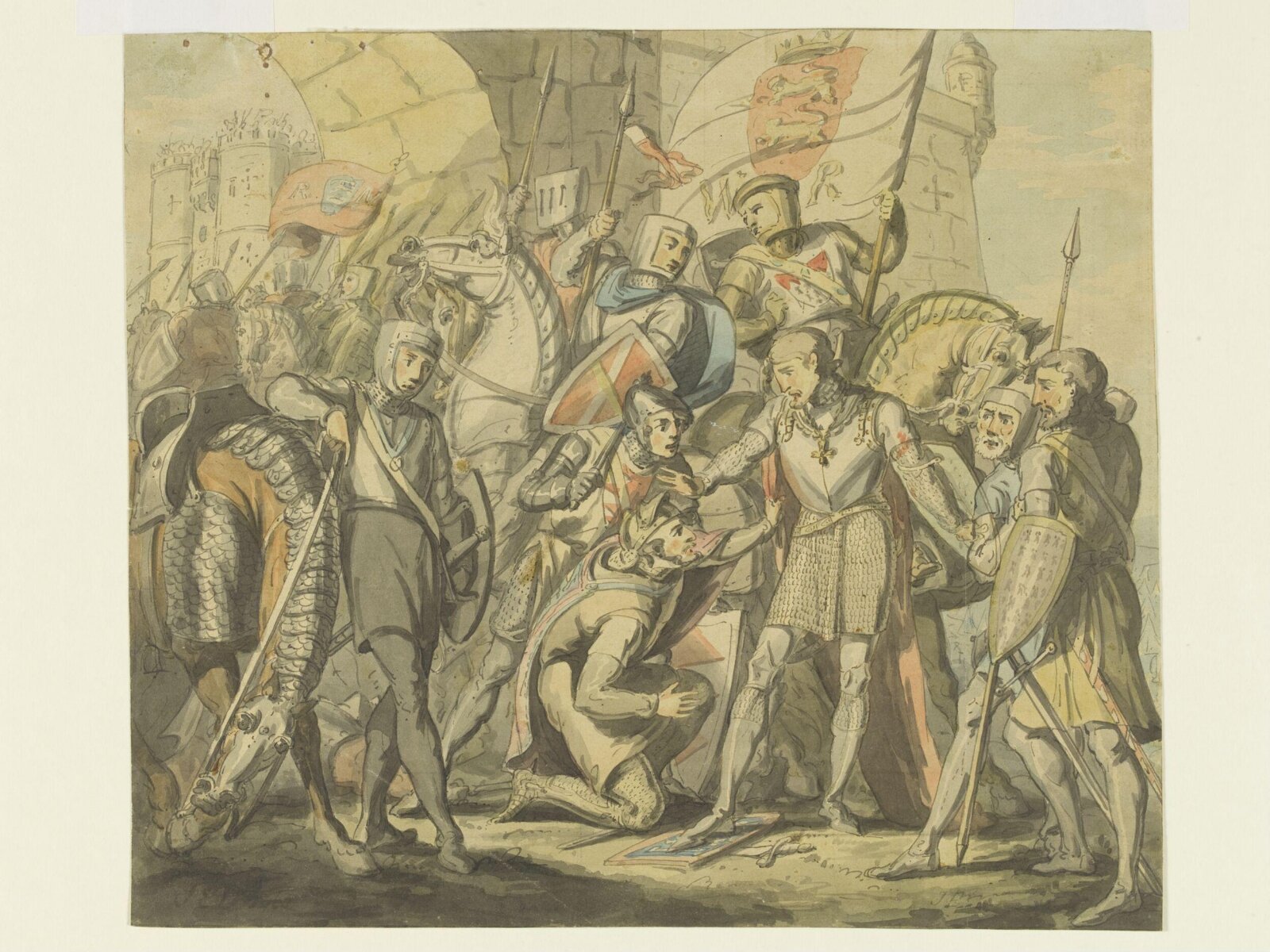 Drawing, James E. Doyle, 1822-1868