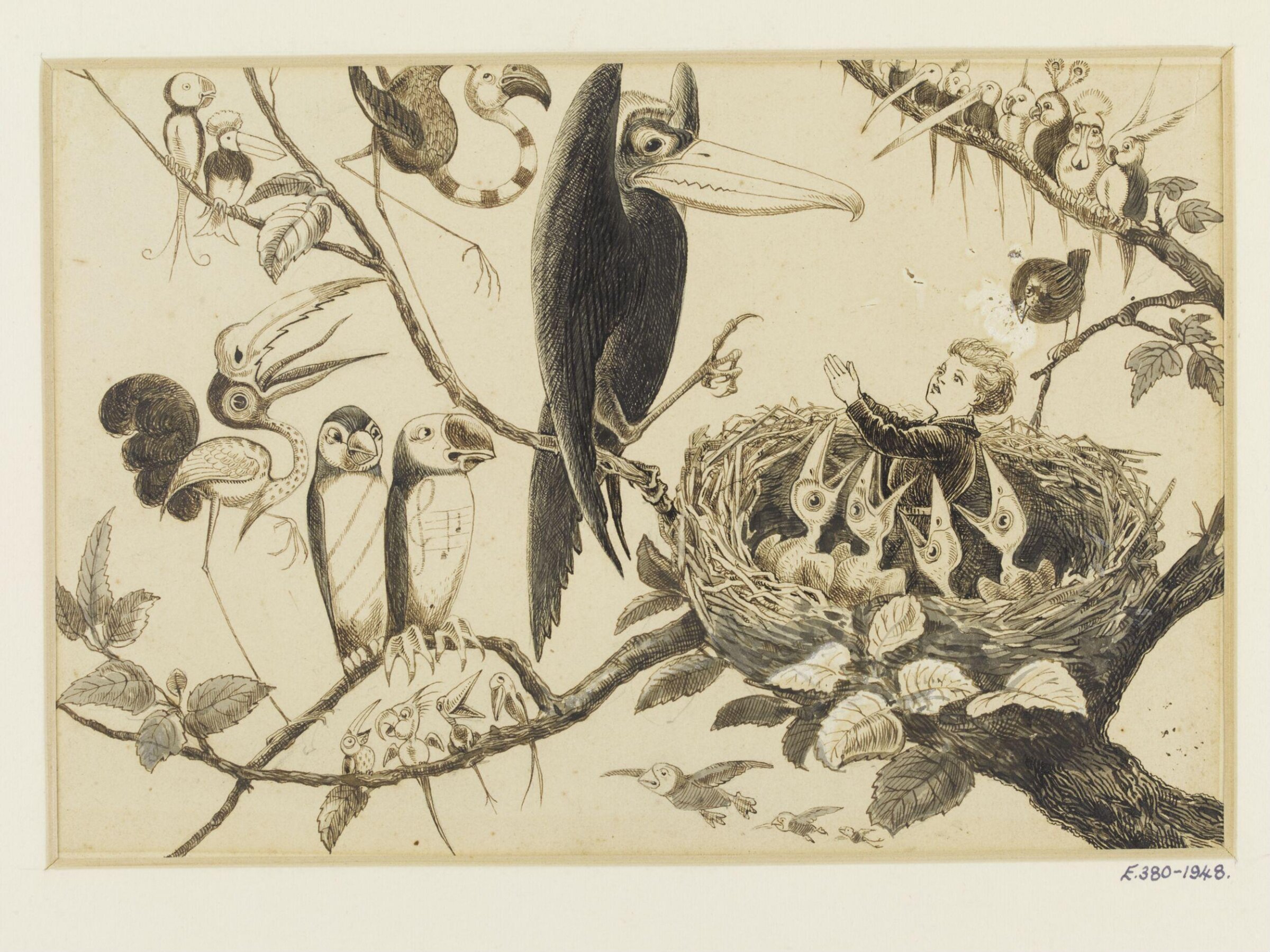 Drawing, Richard Doyle, 1834-1883