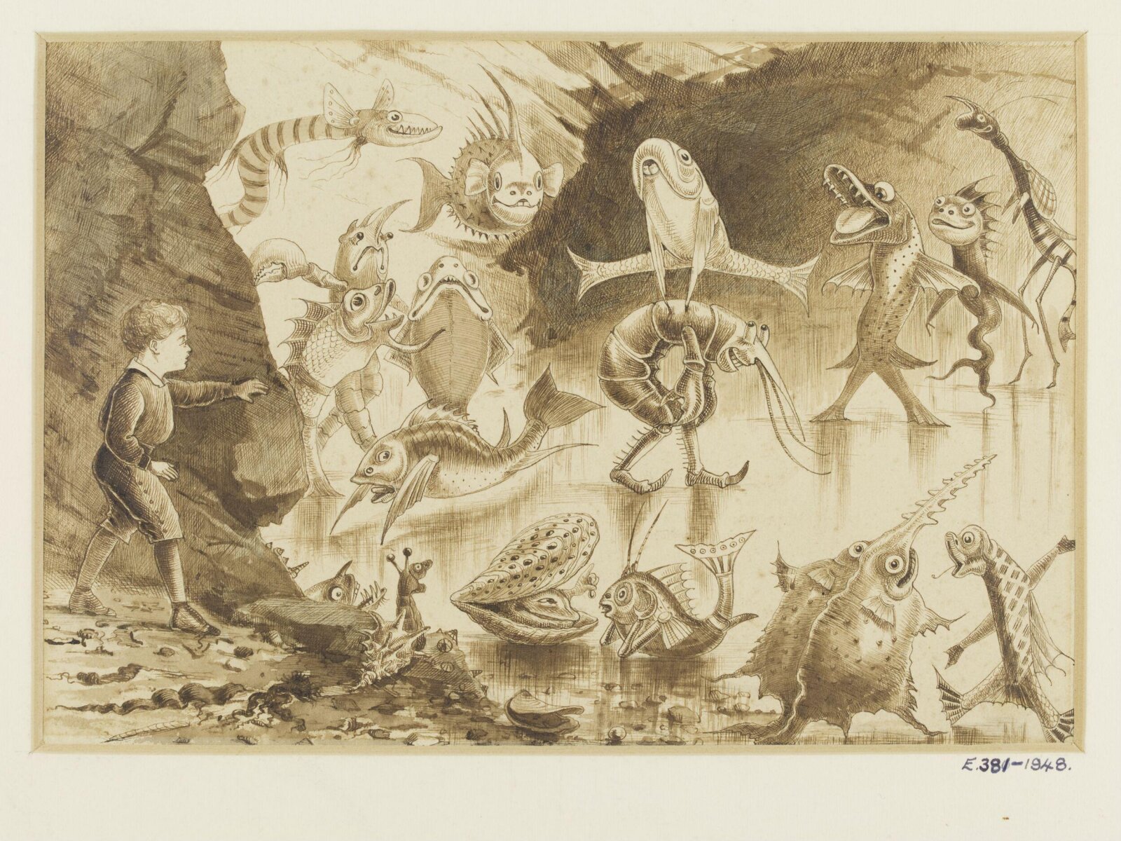 Drawing, Richard Doyle, 1834-1883