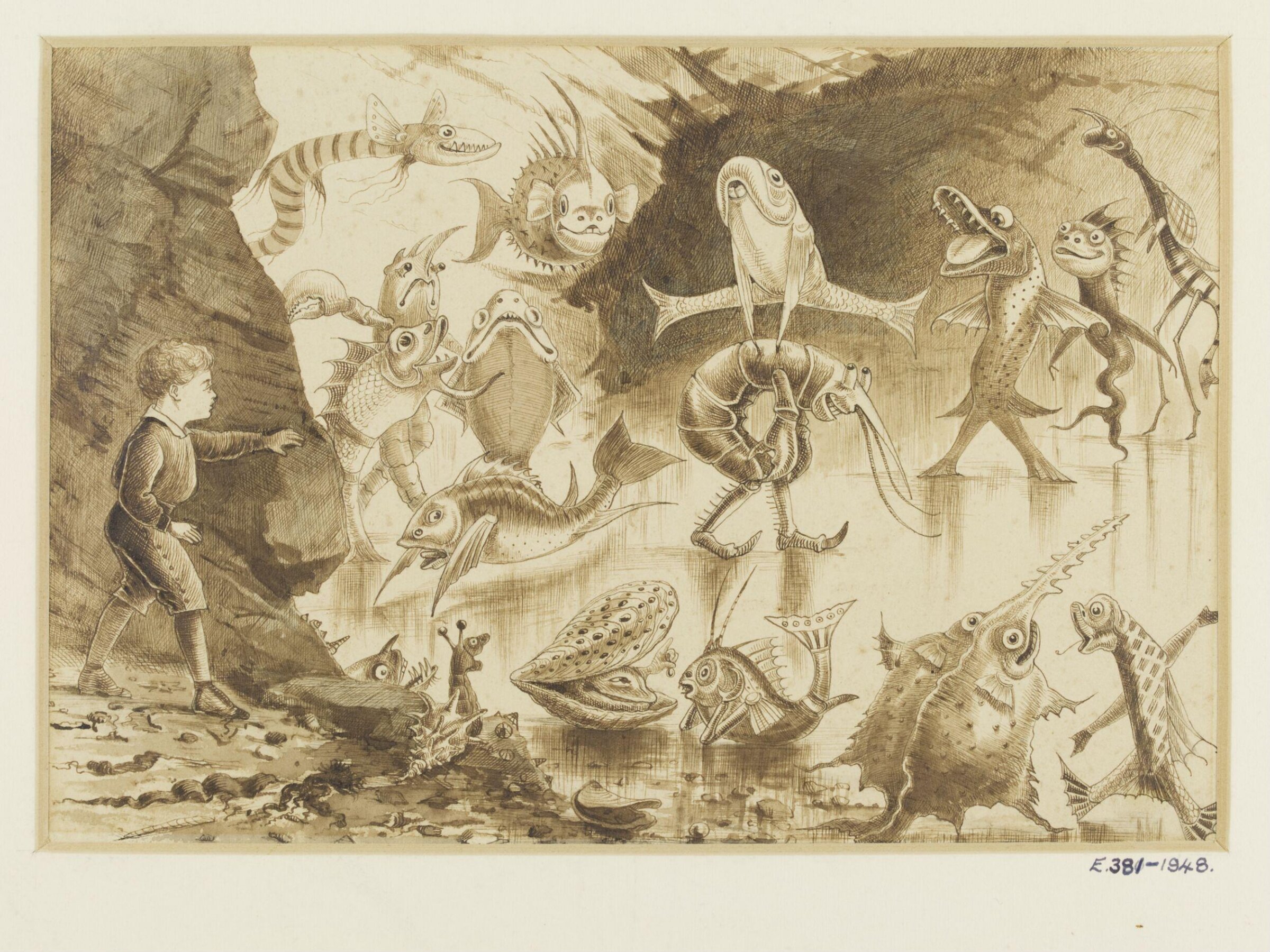 Drawing, Richard Doyle, 1834-1883