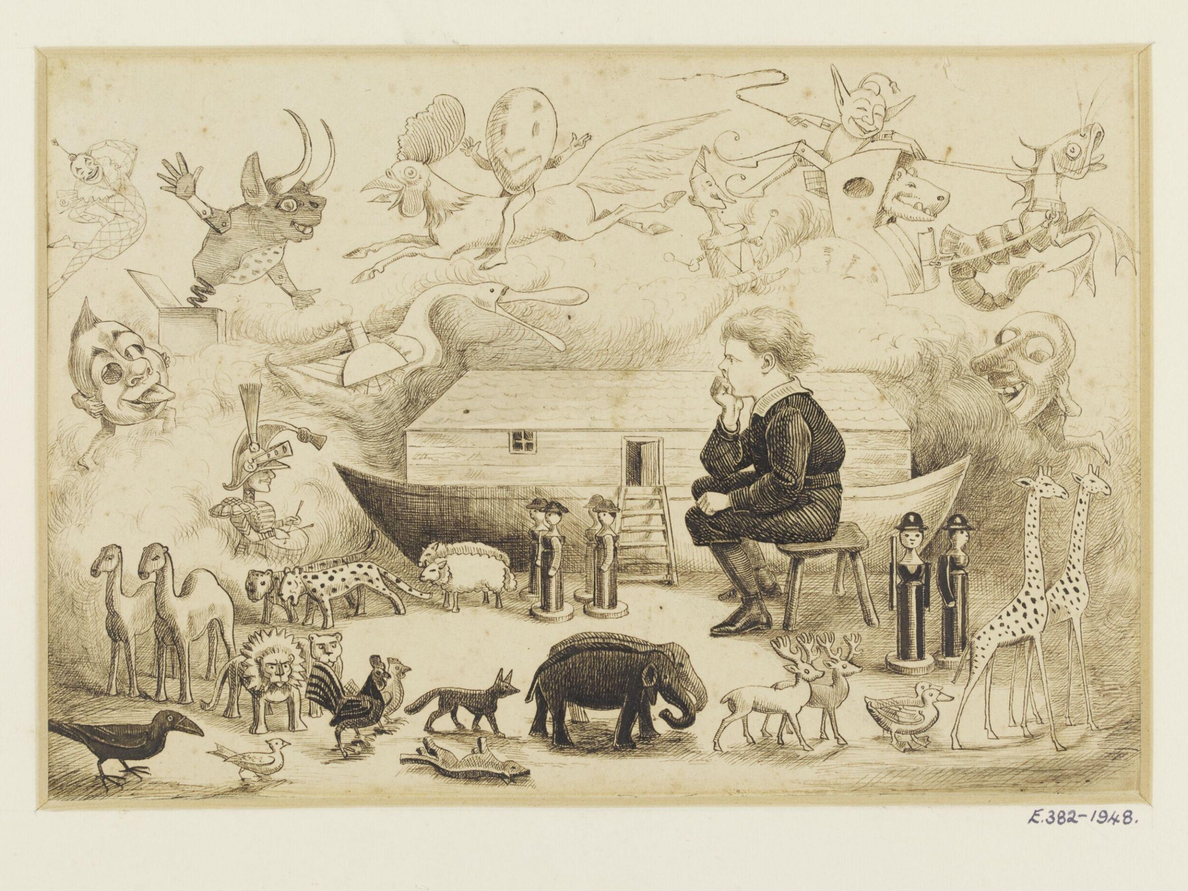 Drawing, Richard Doyle, 1834-1883