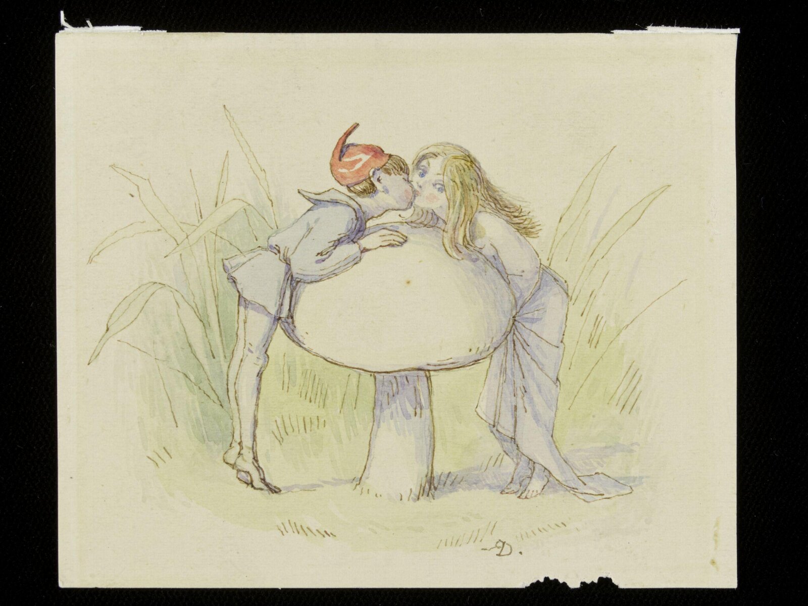 Drawing, Richard Doyle, c 1870