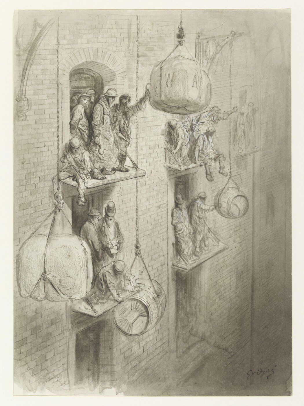 Gustave Doré, Warehousing in the City