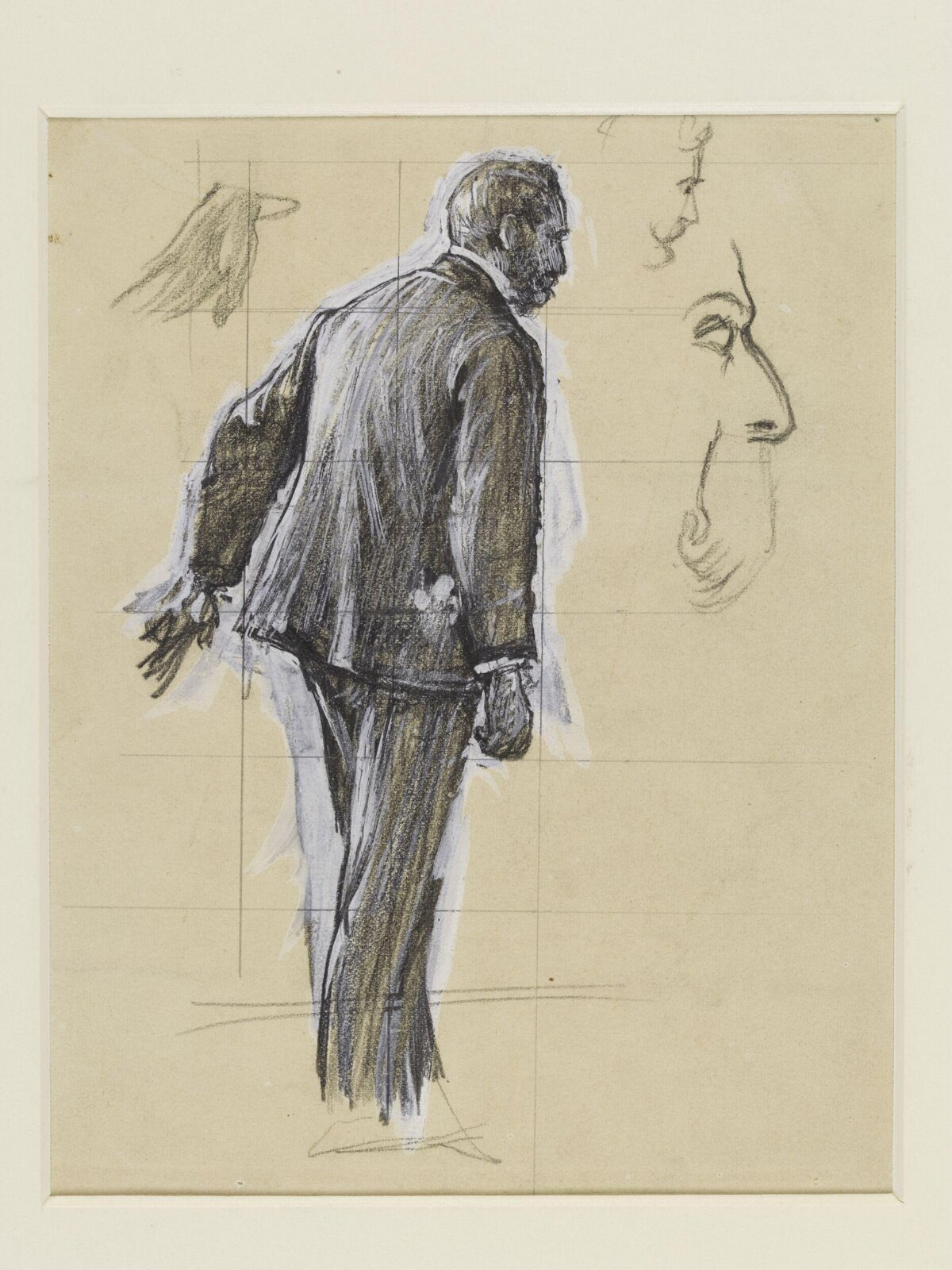 Drawing, Samuel Luke KB Fildes, January 1871
