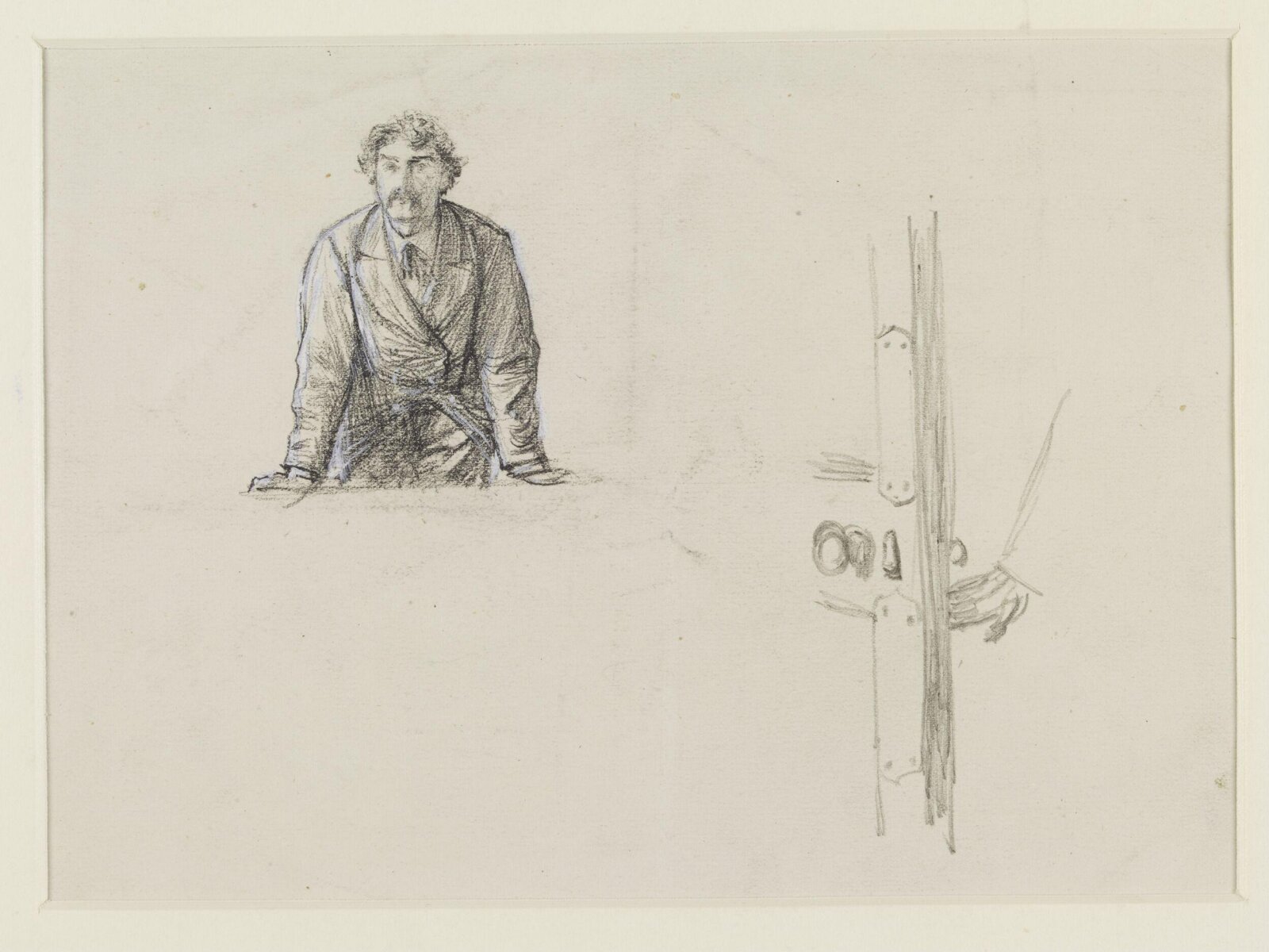 Drawing, Samuel Luke KB Fildes, January 1871