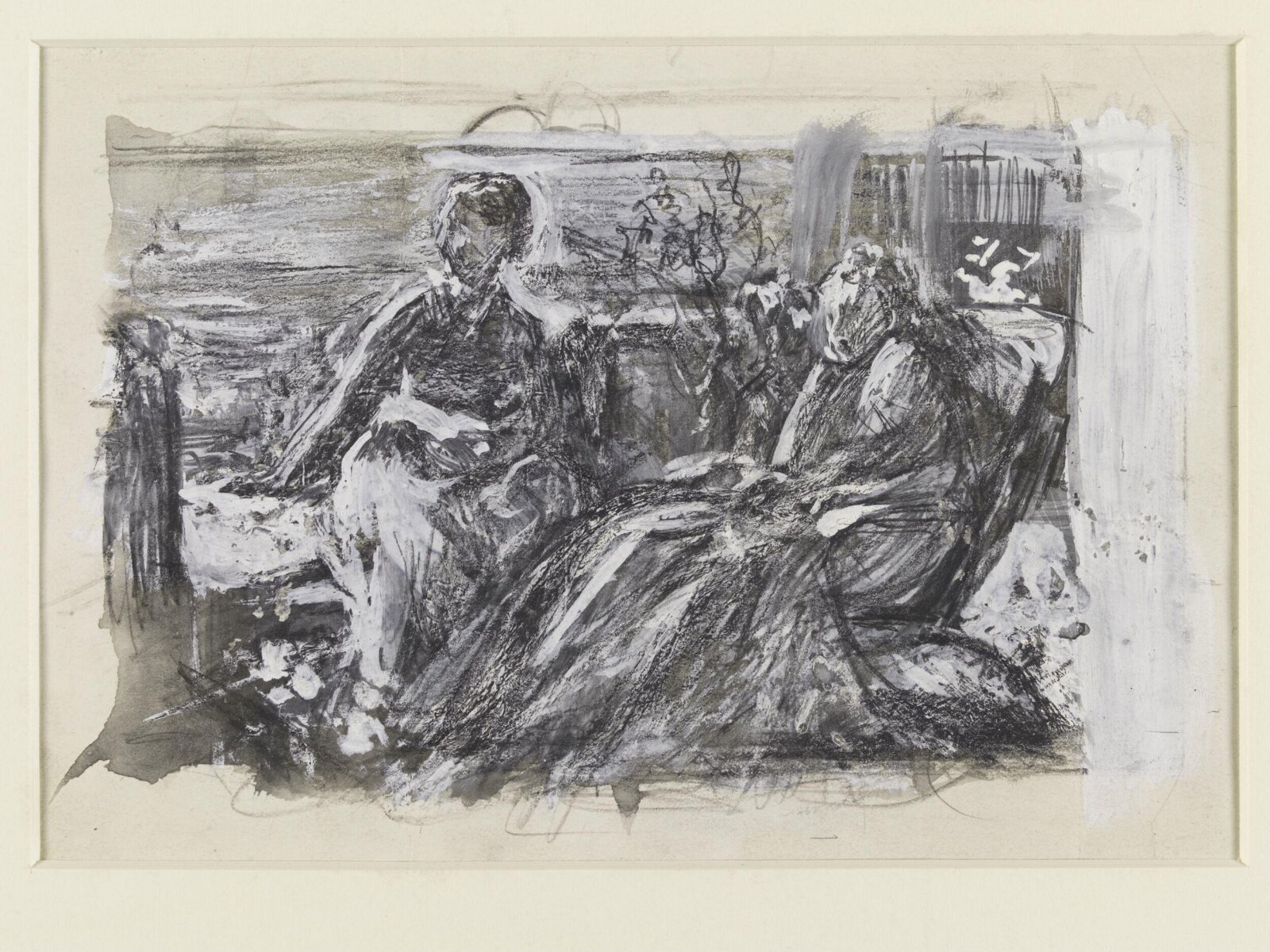 Drawing, Samuel Luke KB Fildes, April 1871