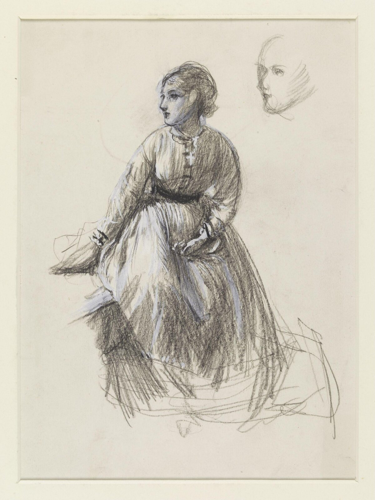 Drawing, Samuel Luke KB Fildes, April 1871
