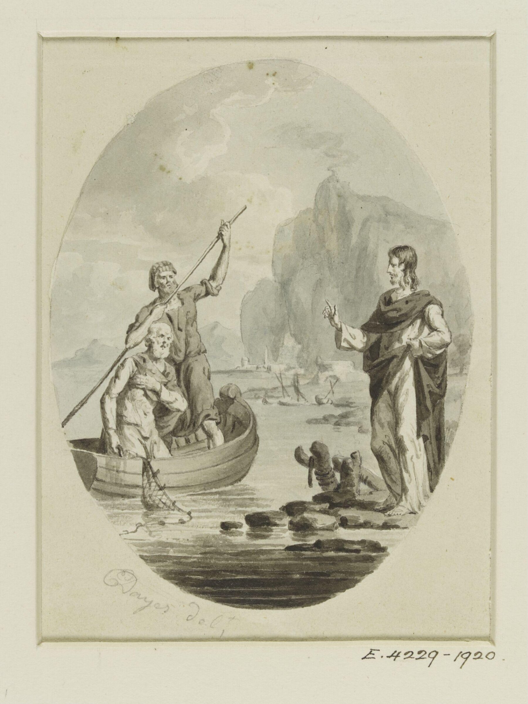 Drawing, Edward Dayes, c. 1783-1804