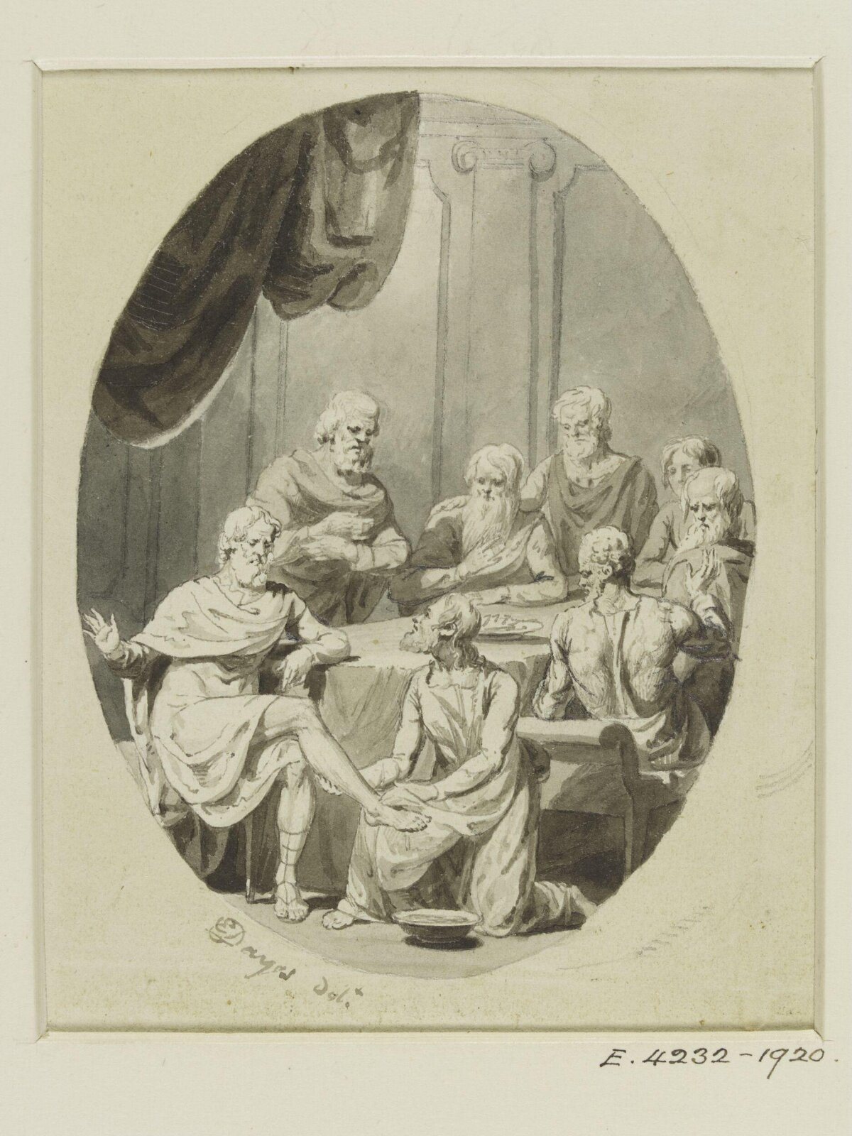 Drawing, Edward Dayes, c. 1783-1804