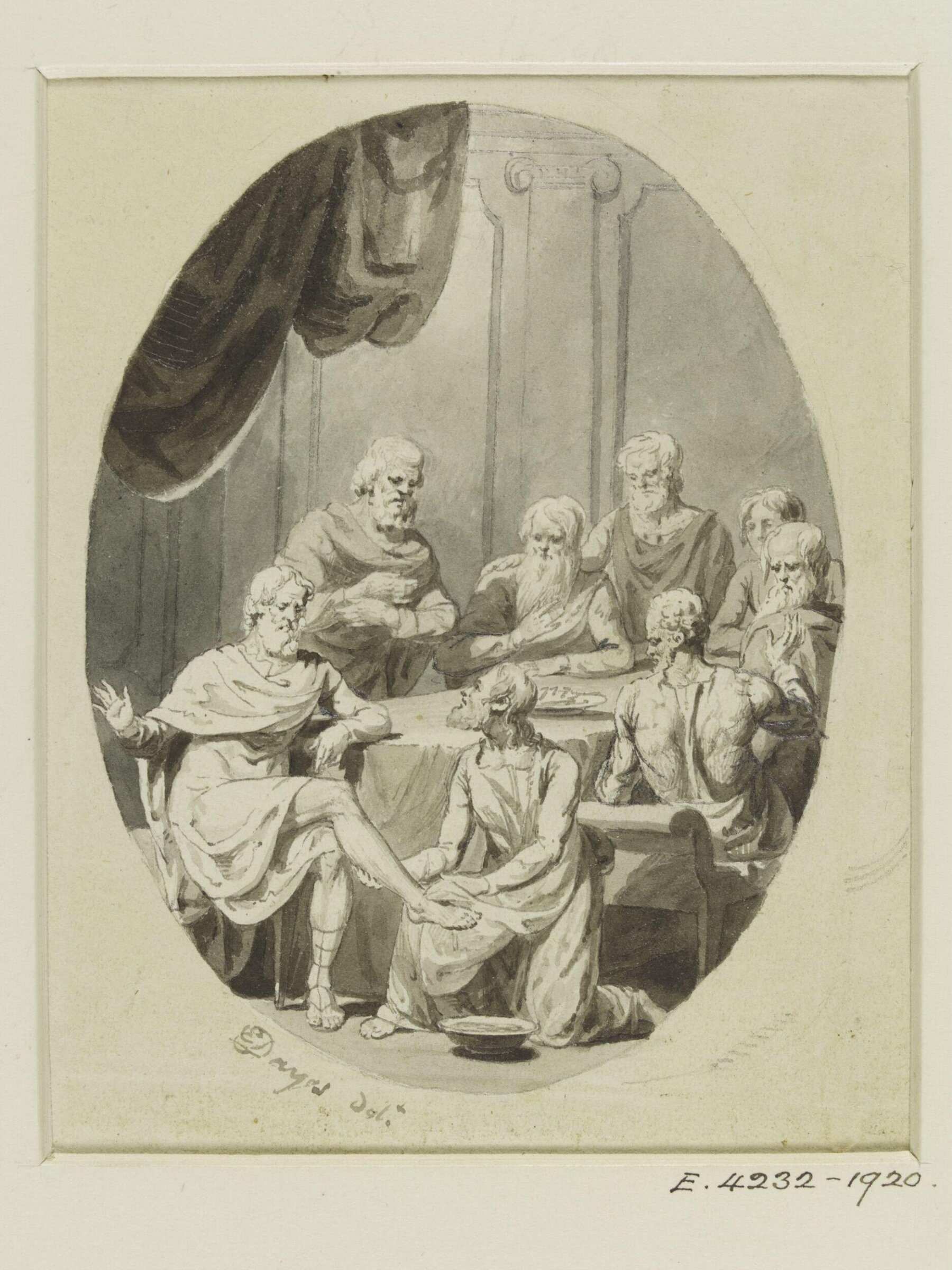 Drawing, Edward Dayes, c. 1783-1804