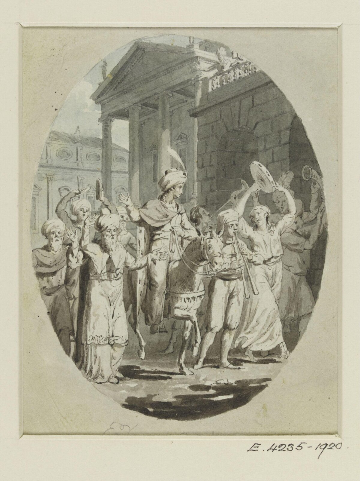 Drawing, Edward Dayes, c. 1783-1804