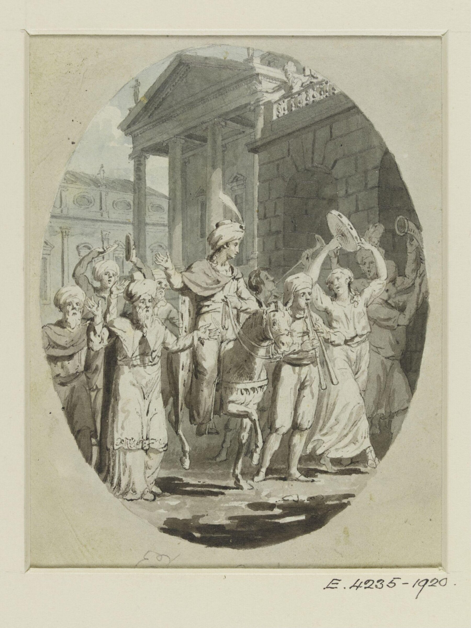 Drawing, Edward Dayes, c. 1783-1804