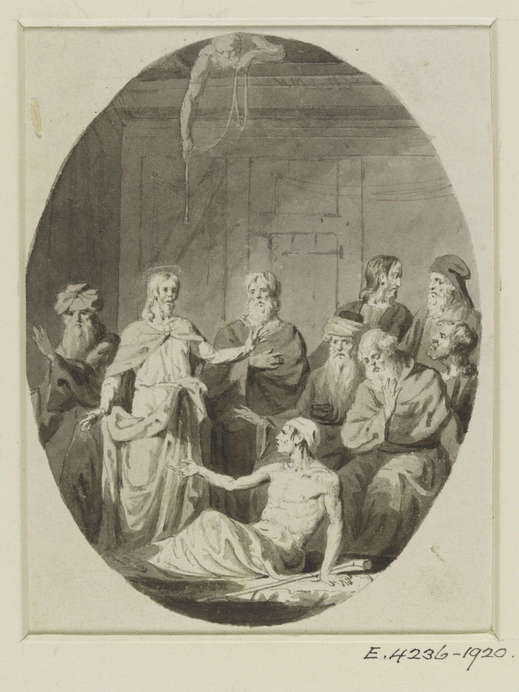 Drawing, Edward Dayes, c. 1783-1804