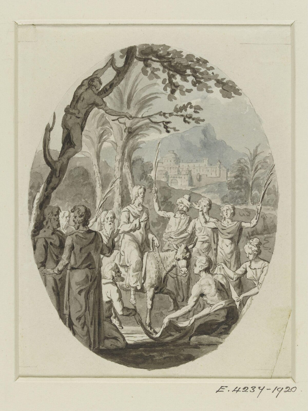 Drawing, Edward Dayes, c. 1783-1804