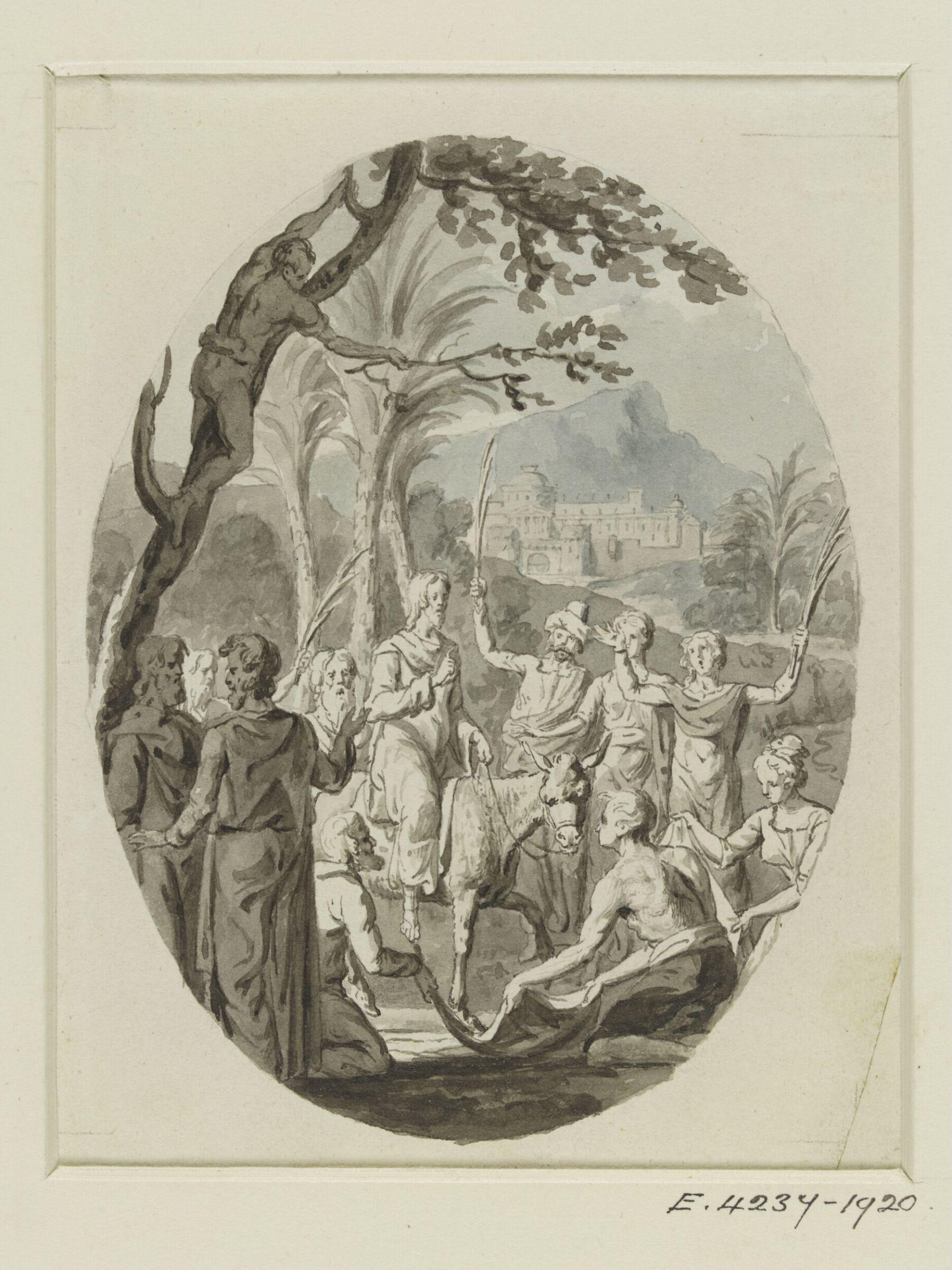 Drawing, Edward Dayes, c. 1783-1804