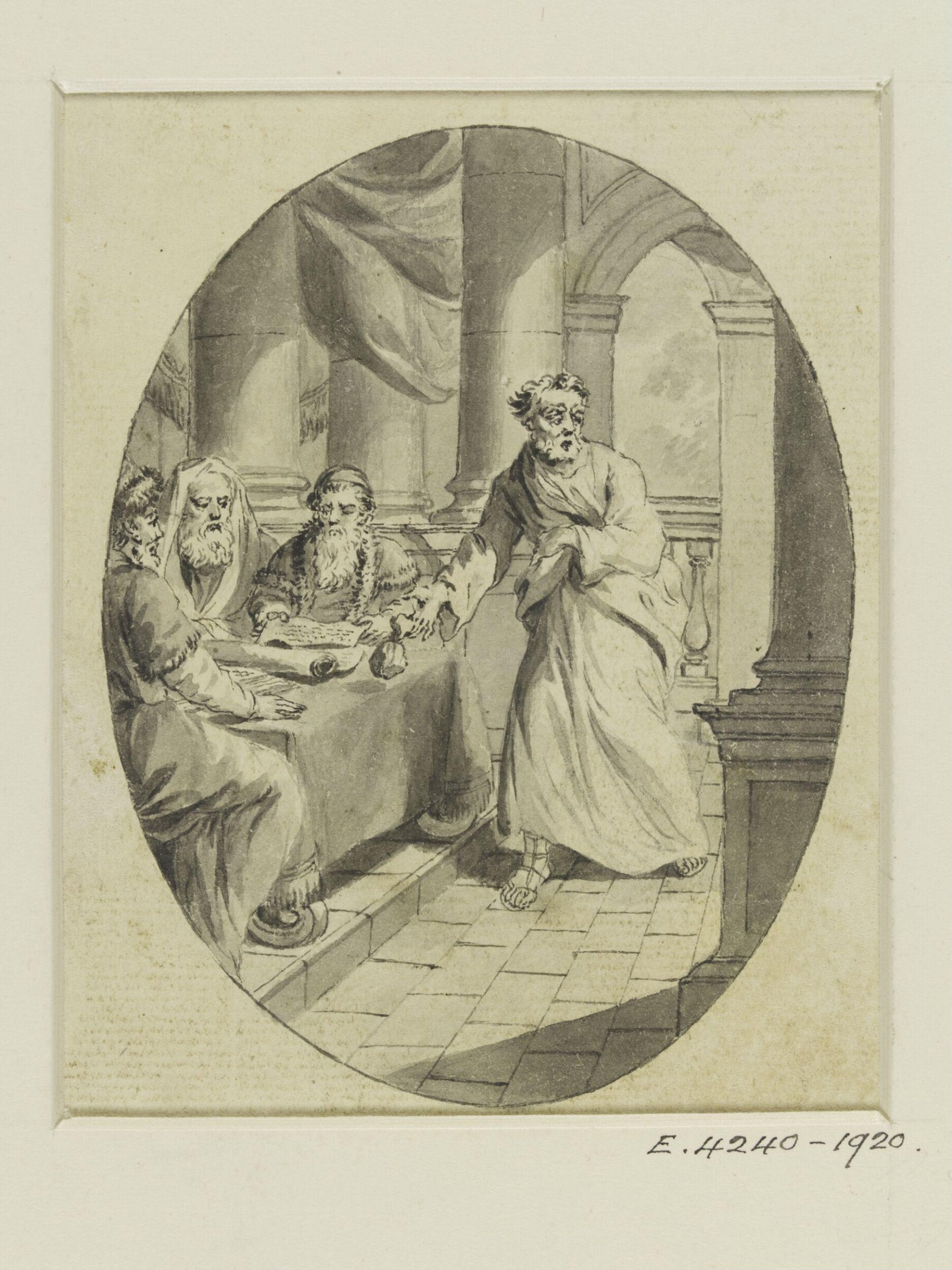 Drawing, Edward Dayes, c. 1783-1804