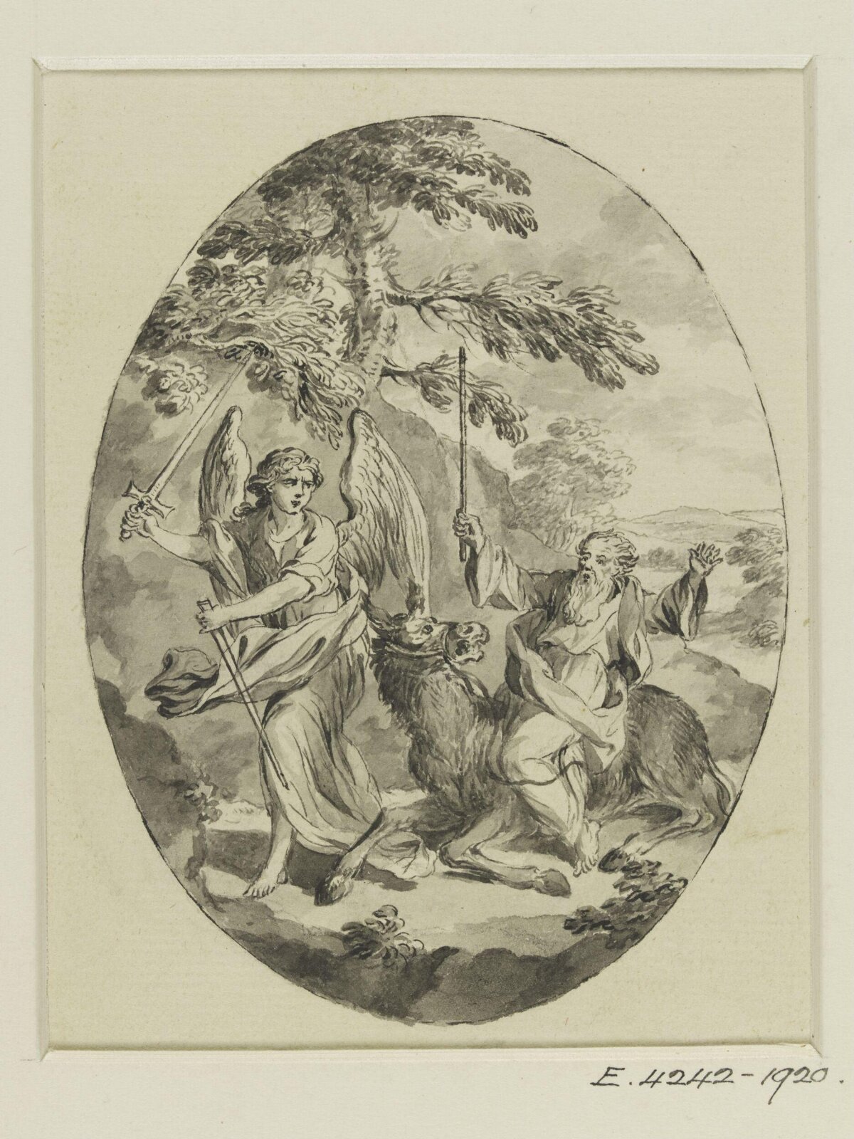 Drawing, Edward Dayes, c. 1783-1804