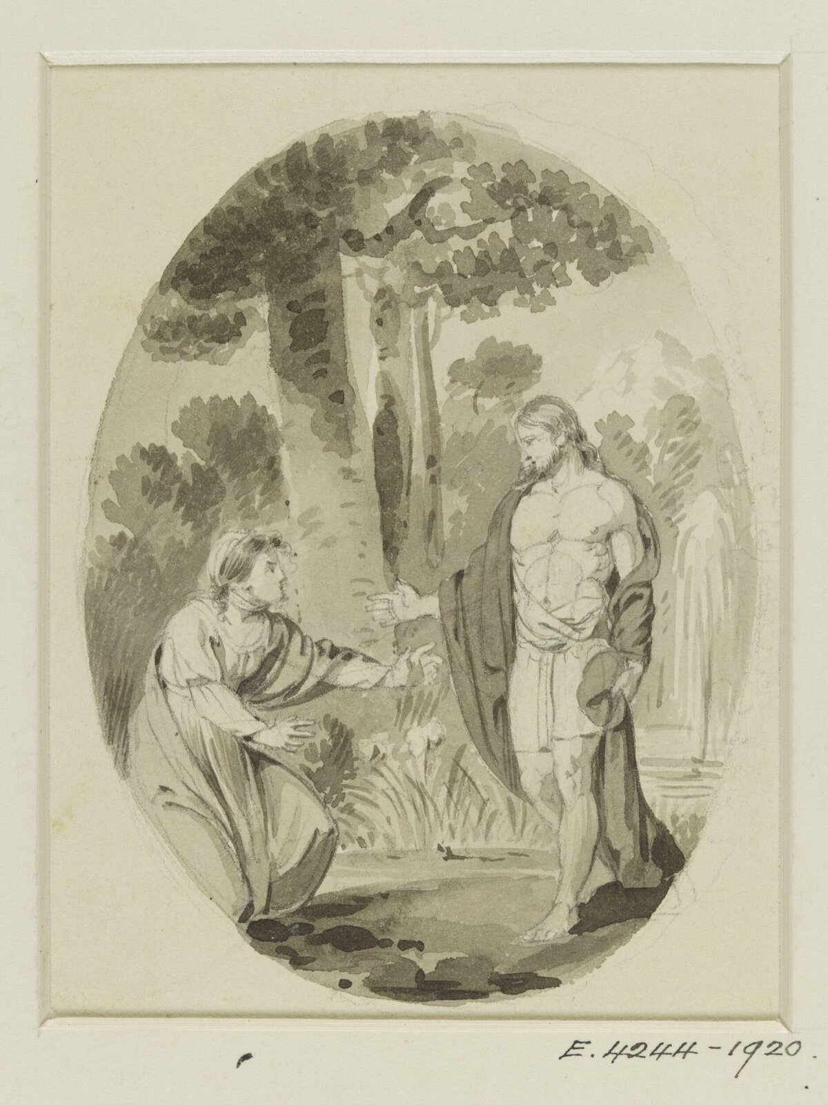 Drawing, Edward Dayes, c. 1783-1804