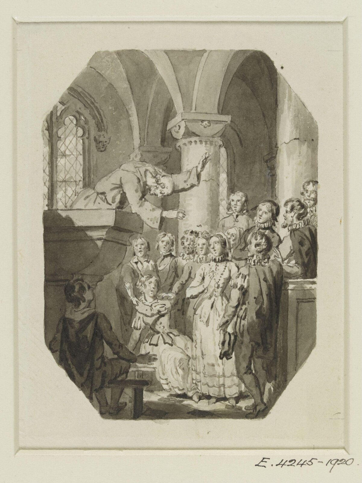 Drawing, Edward Dayes, c. 1783-1804