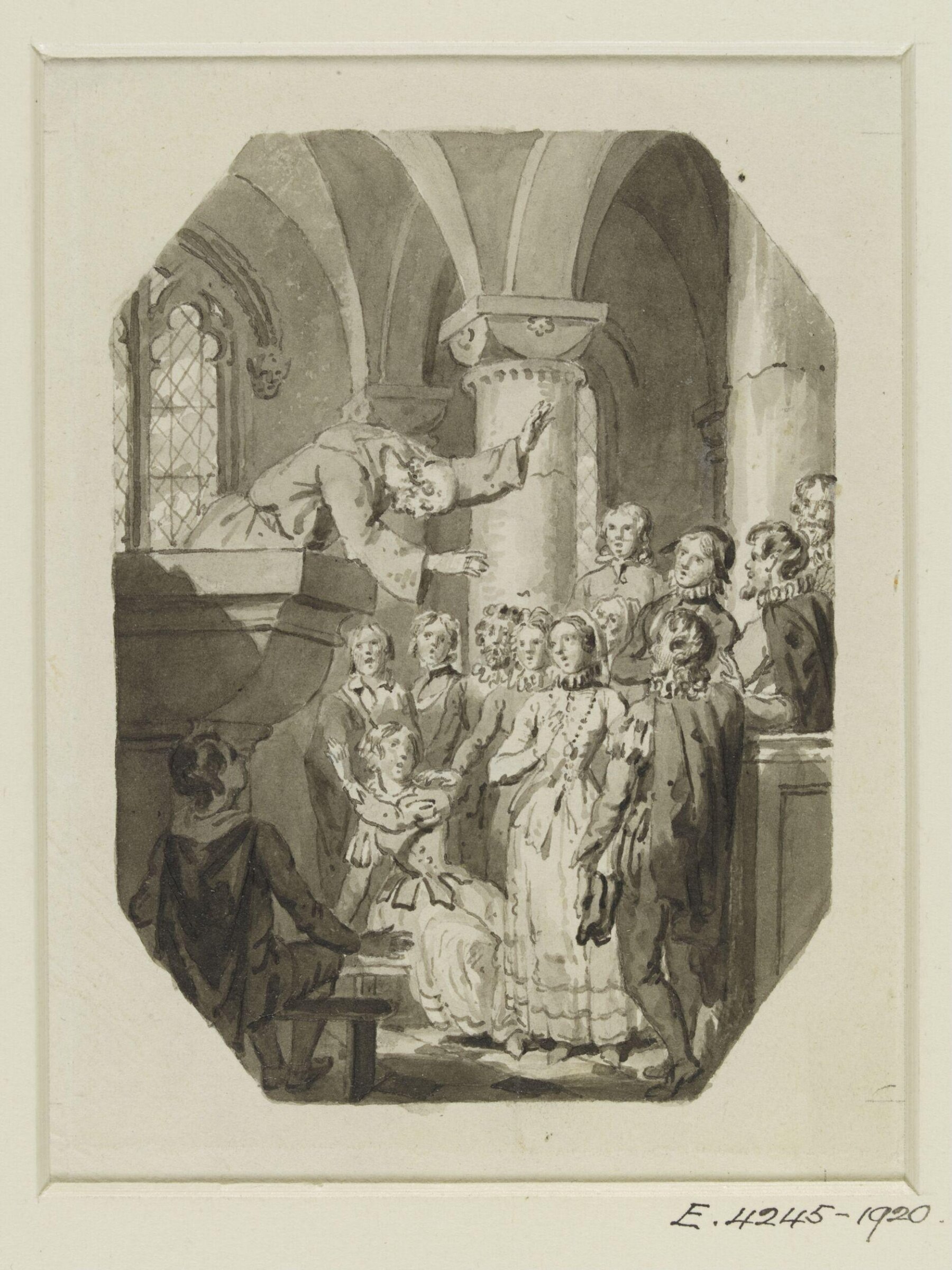 Drawing, Edward Dayes, c. 1783-1804