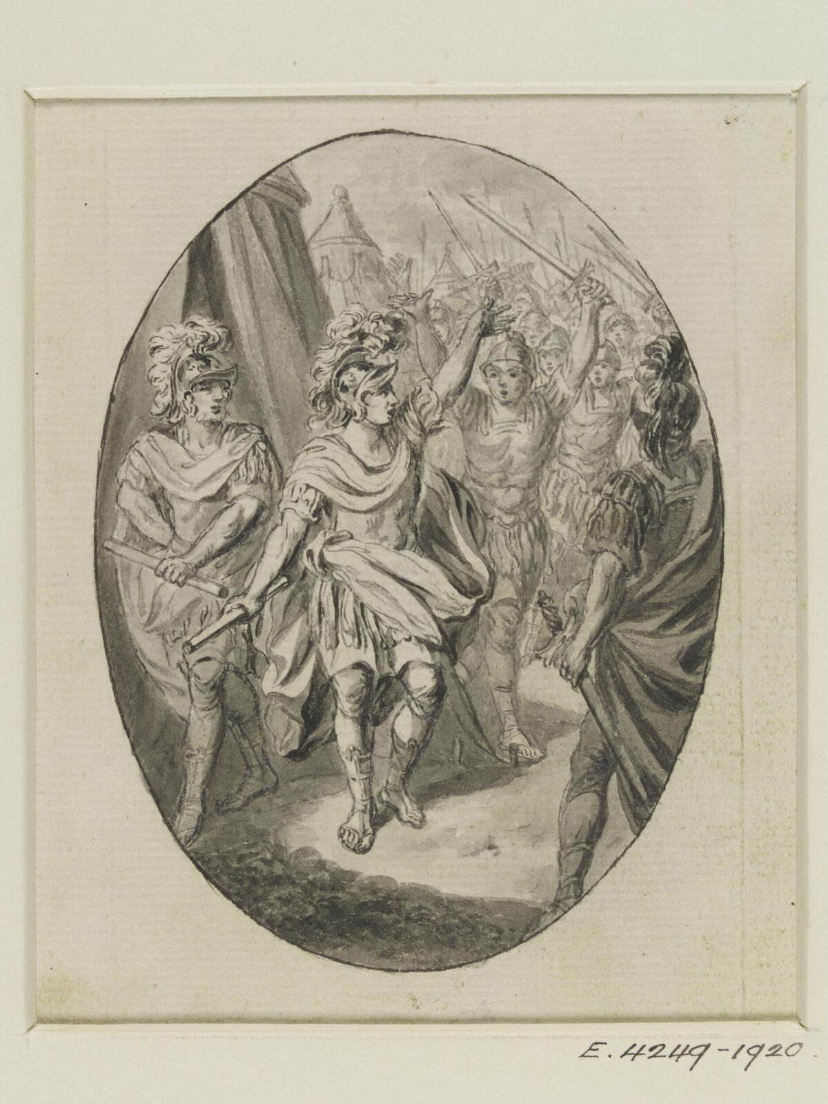 Drawing, Edward Dayes, c. 1783-1804