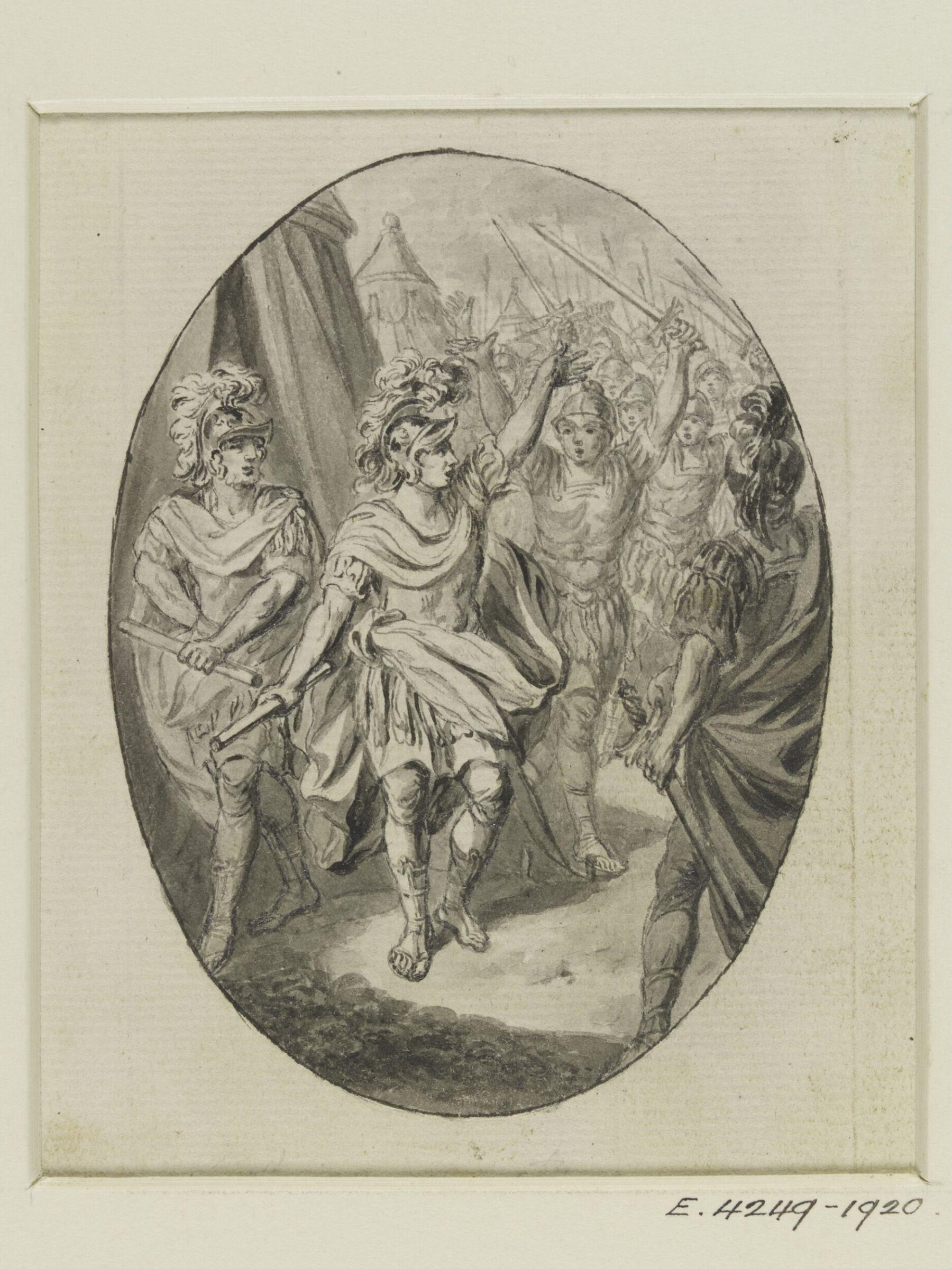 Drawing, Edward Dayes, c. 1783-1804