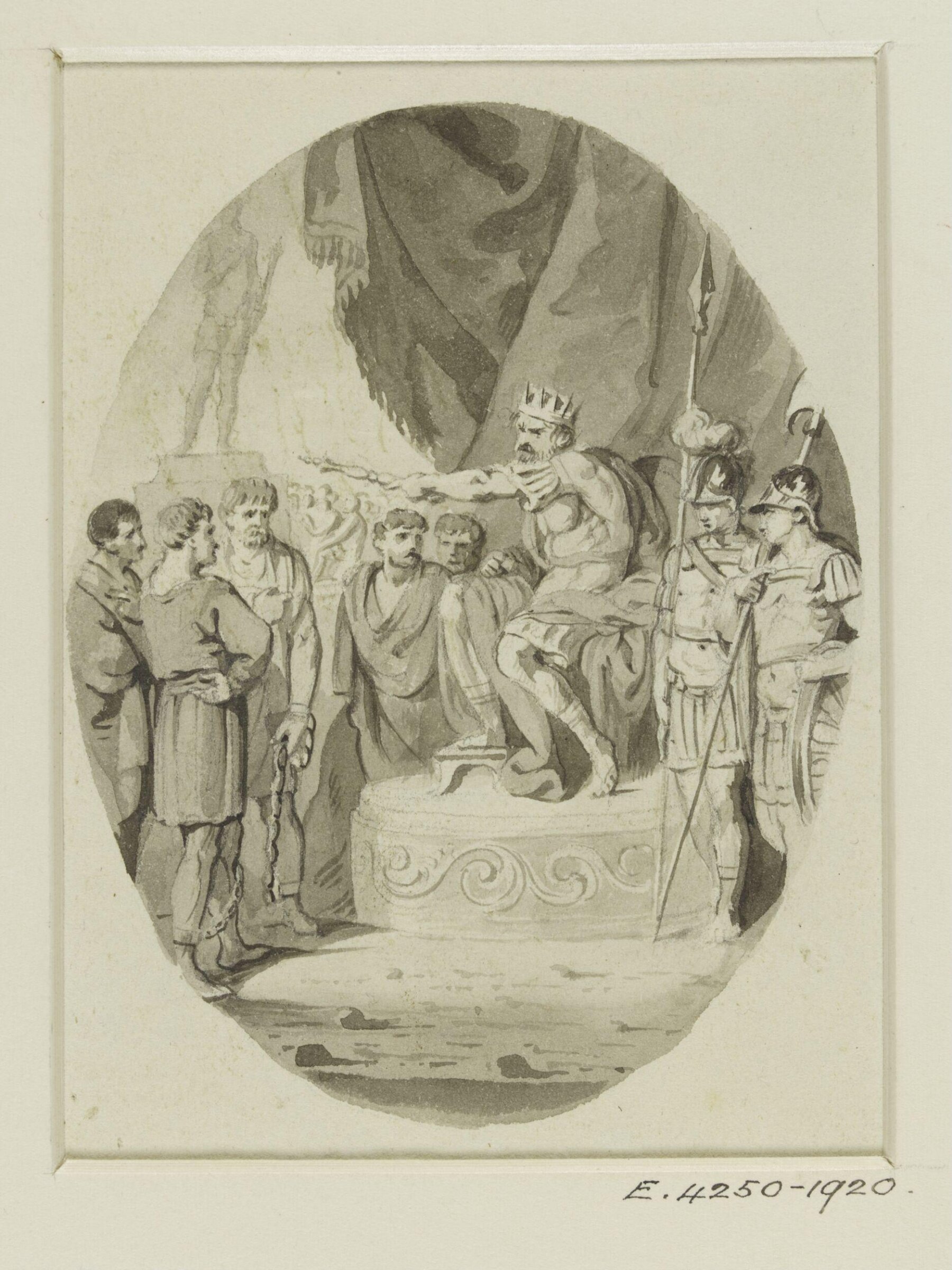 Drawing, Edward Dayes, c. 1783-1804