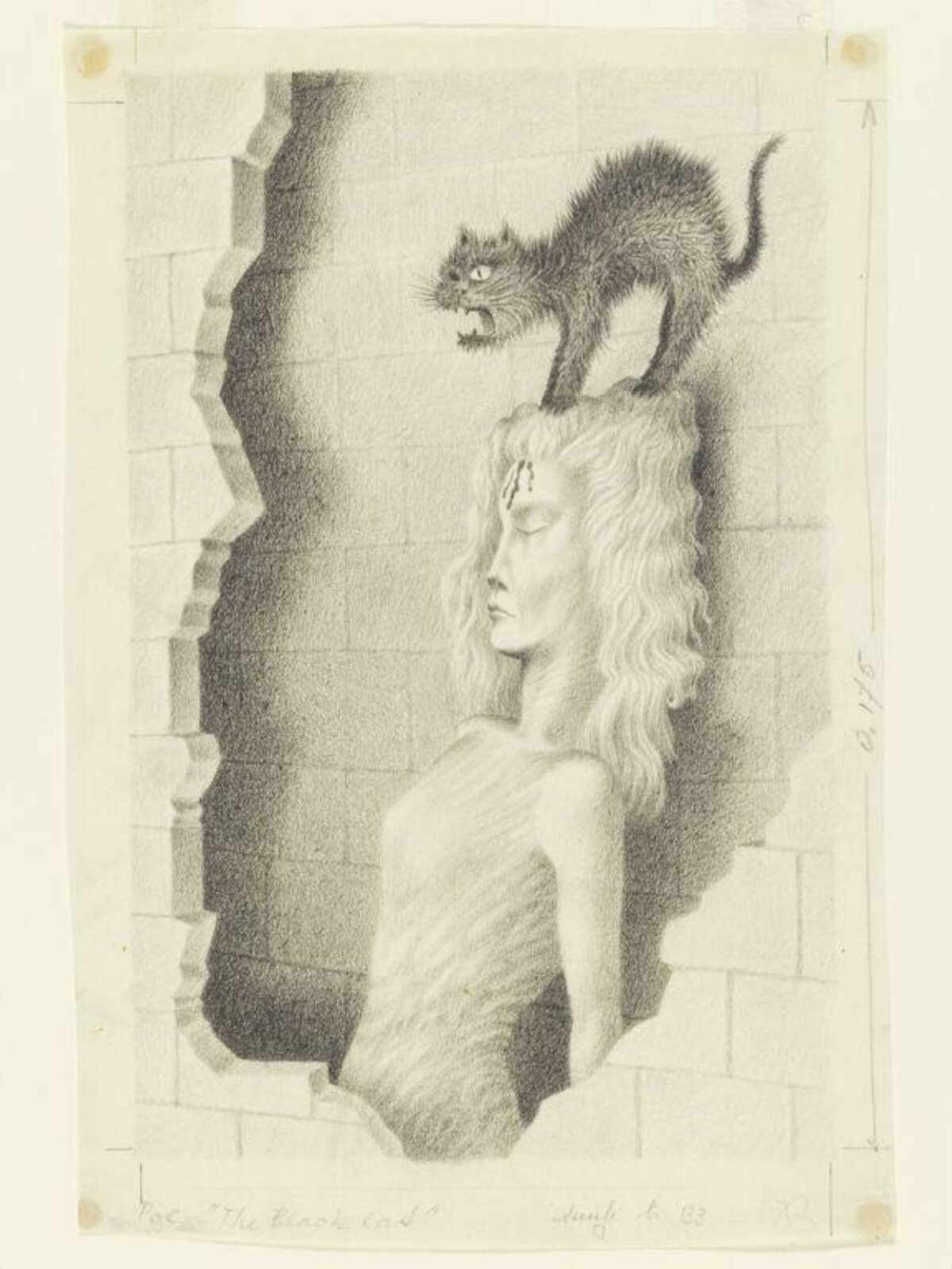 The Black Cat, Rolf Brandt, ca. 1945