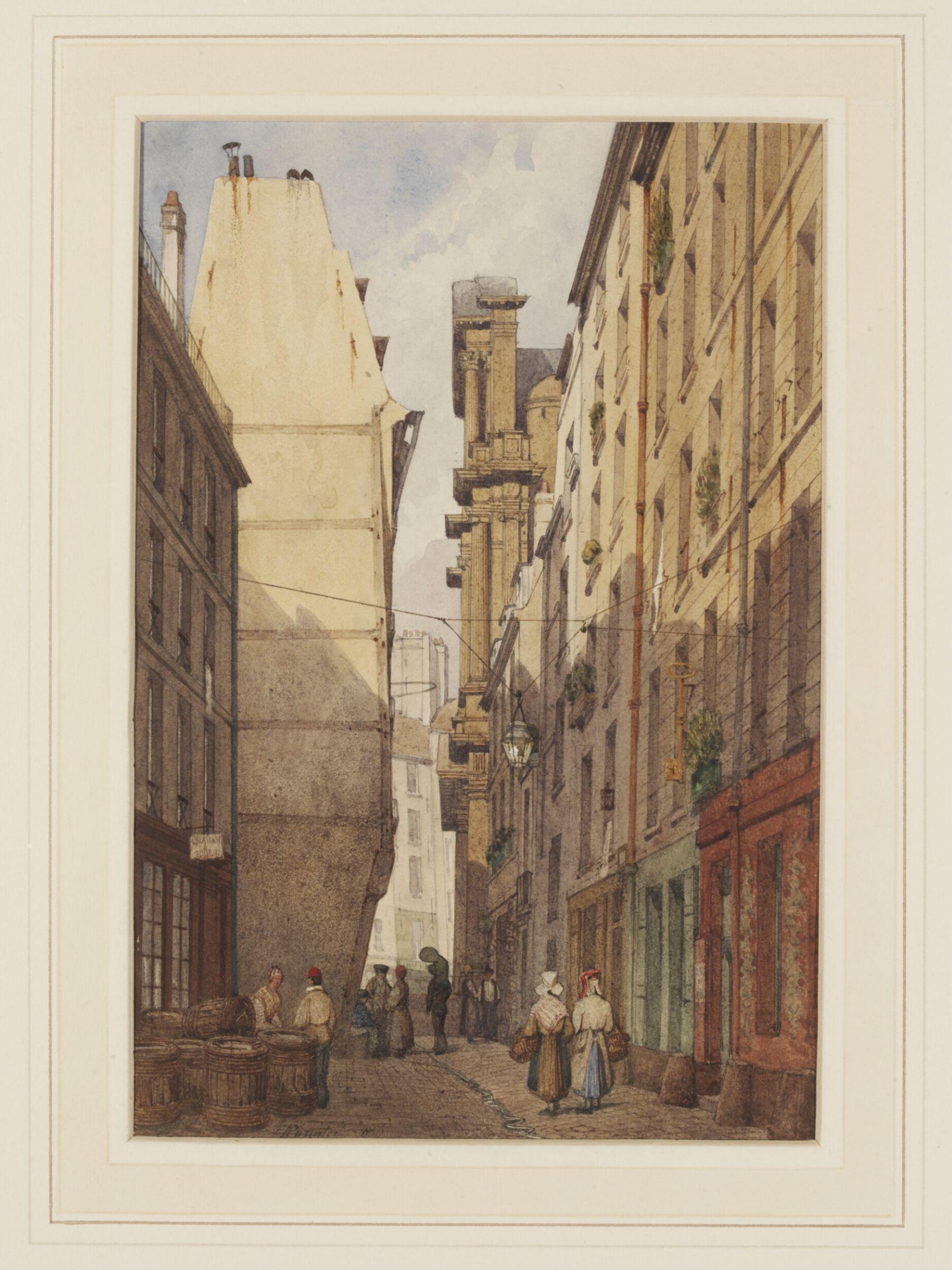 The Church of St Gervais, Paris, Ambrose Poynter, 1836
