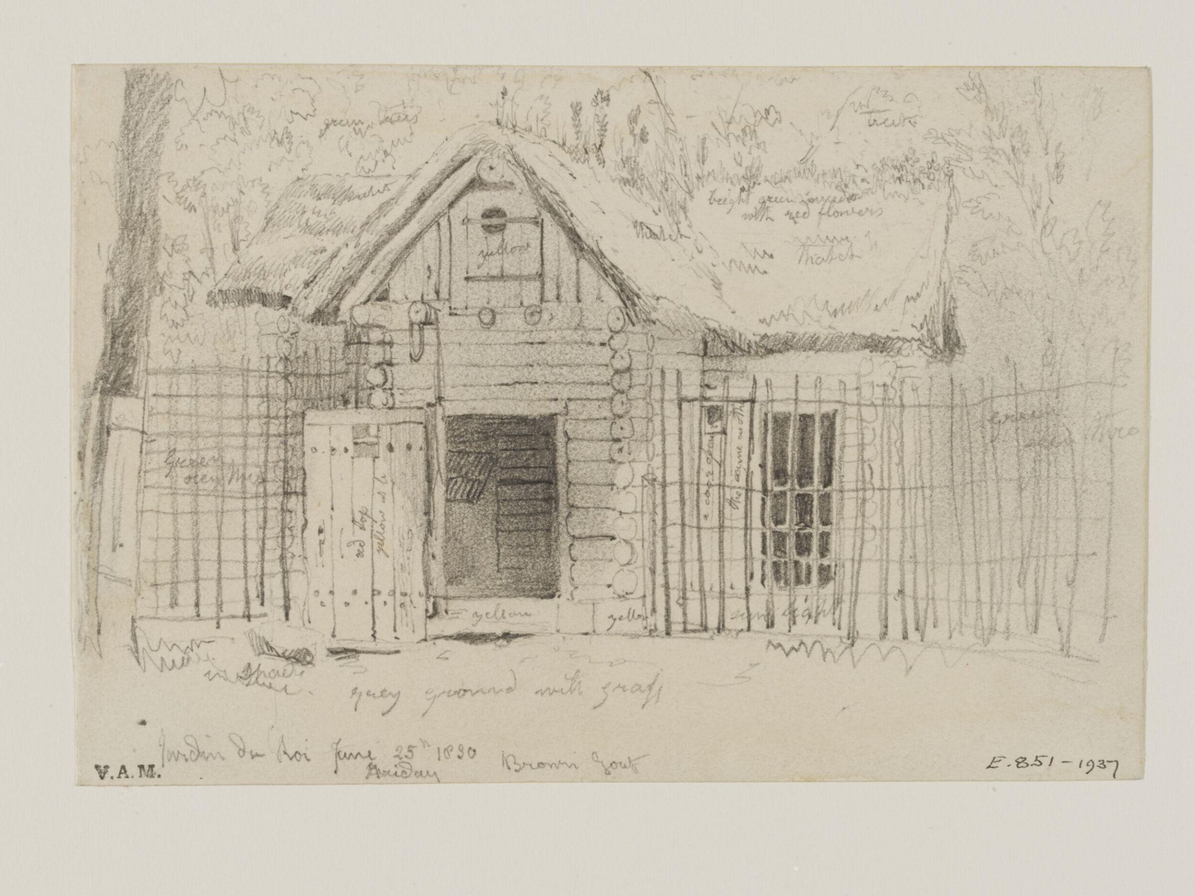 Drawing, William Callow, 1829-1850