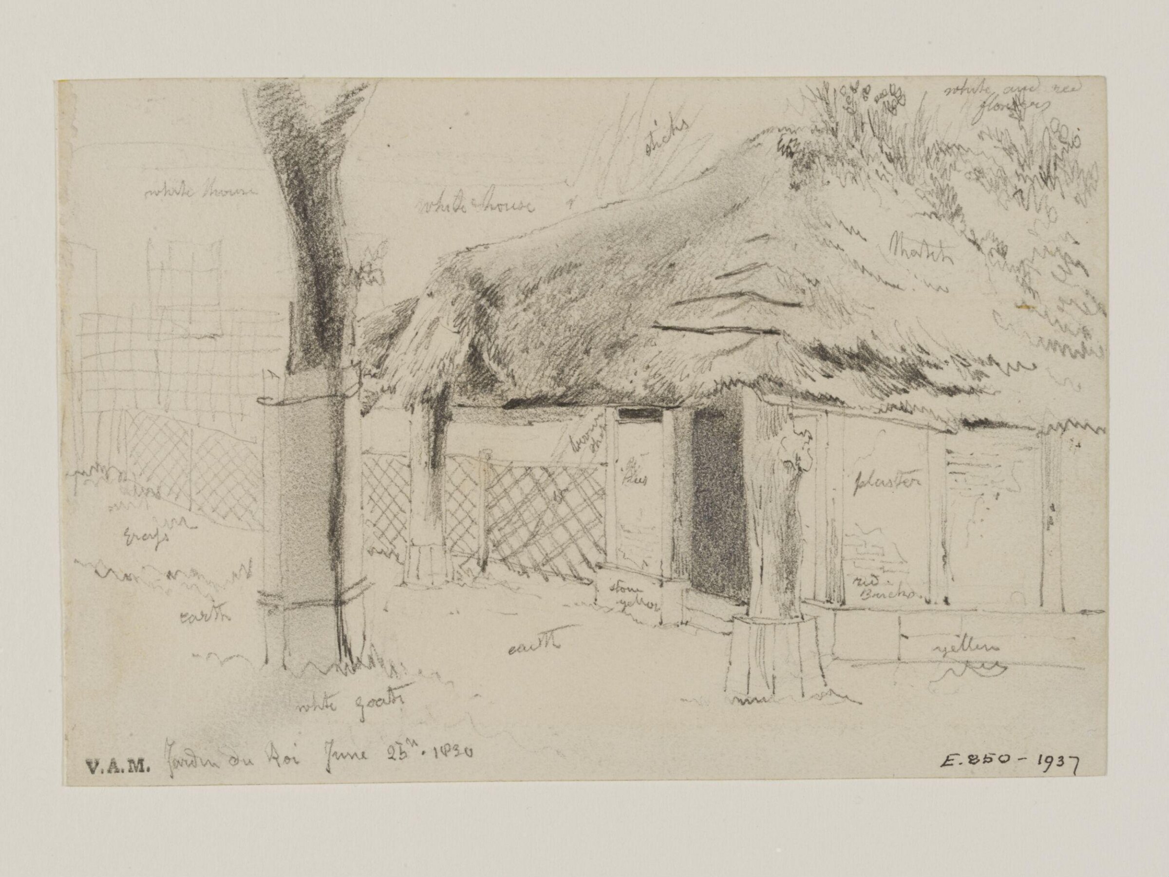 Drawing, William Callow, 1829-1850