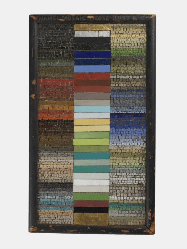 Mosaic (1860-90) by Johan Adolph Rust