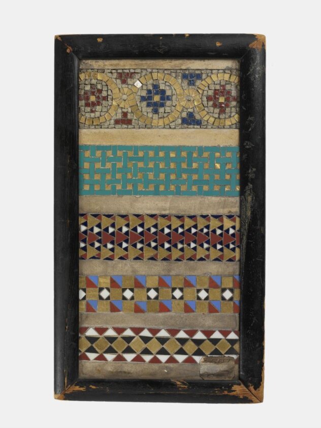 Mosaic (1860-90) by Johan Adolph Rust
