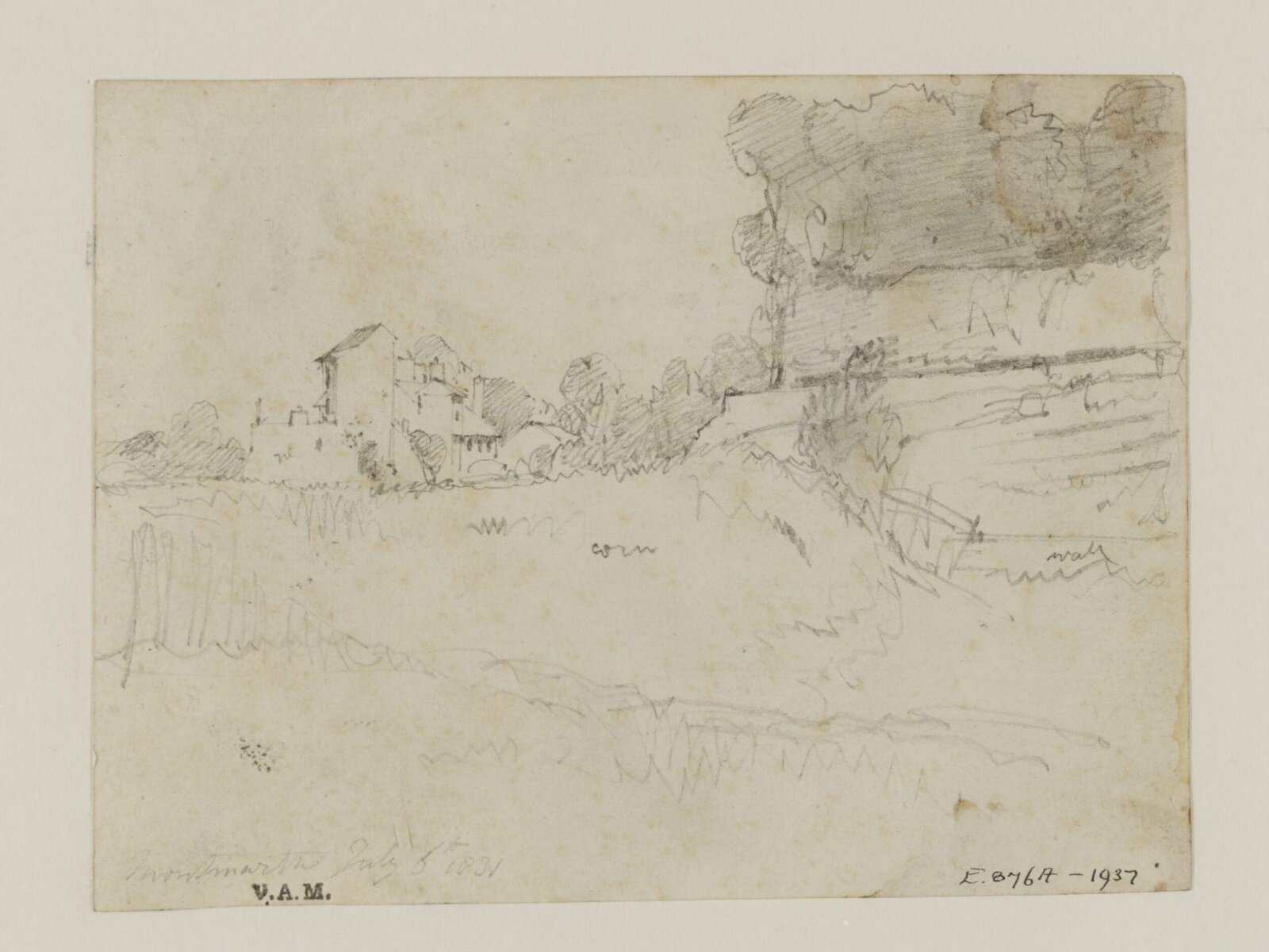 View in Montmartre, William Callow, 1829-1850