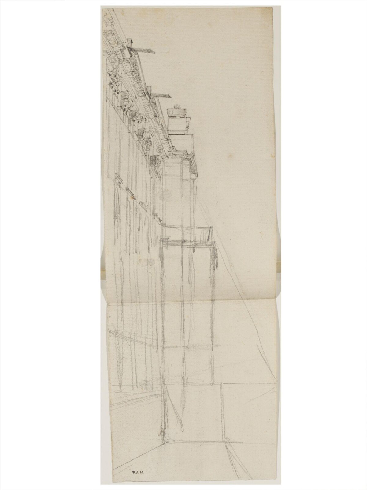 Drawing, William Callow, 1829-1850