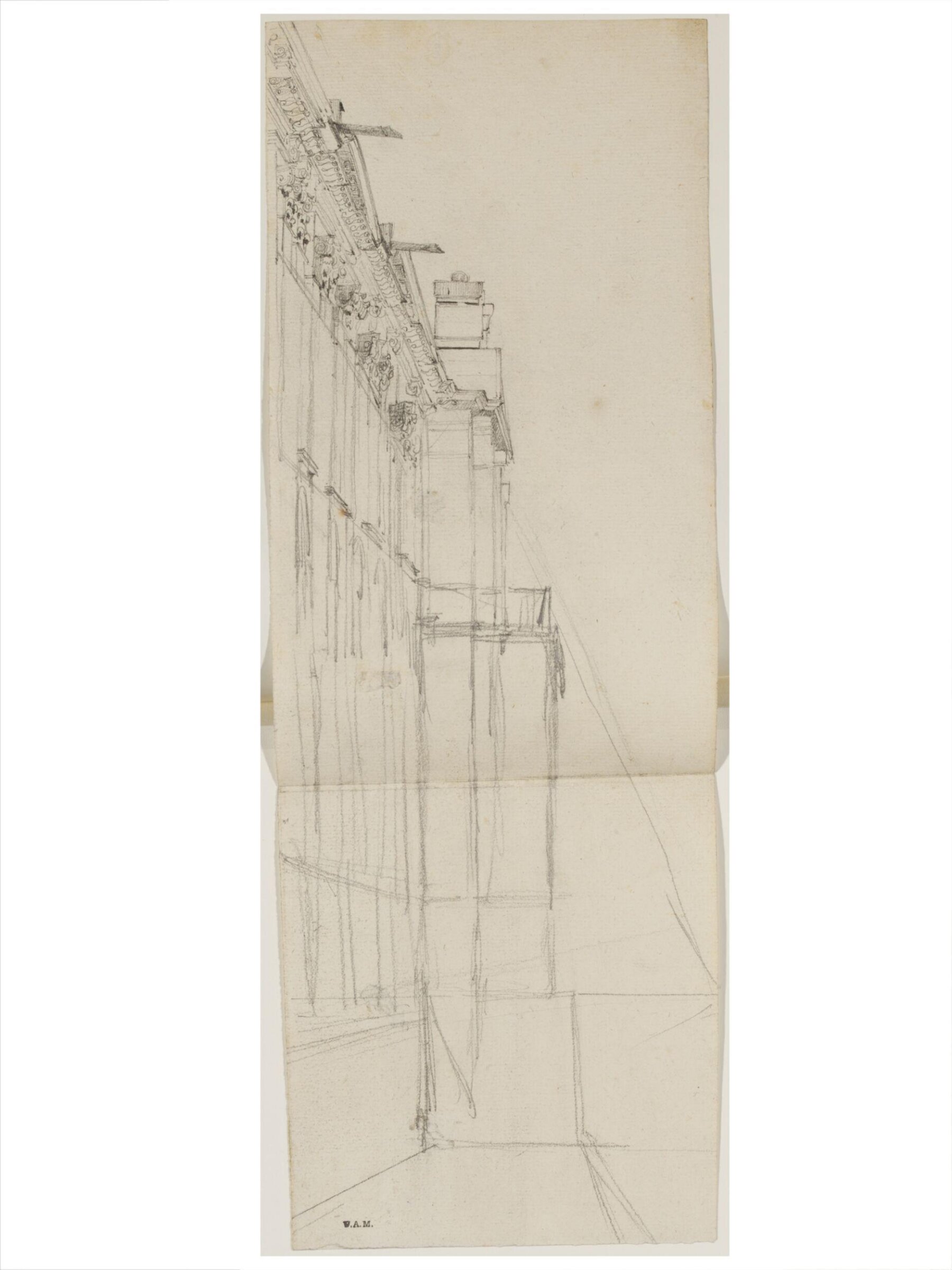 Drawing, William Callow, 1829-1850