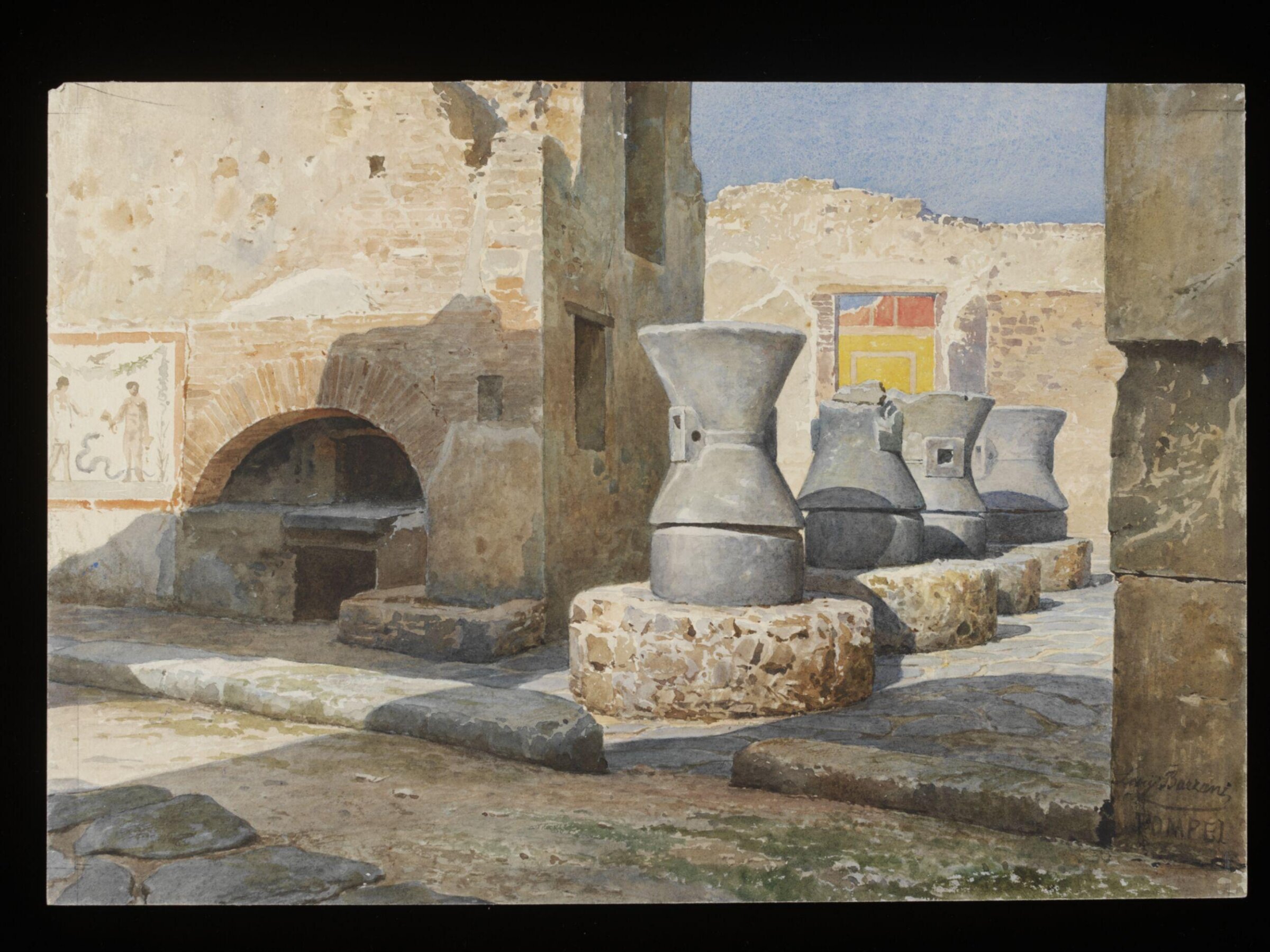 Drawing, Luigi Bazzani, c. 1890s