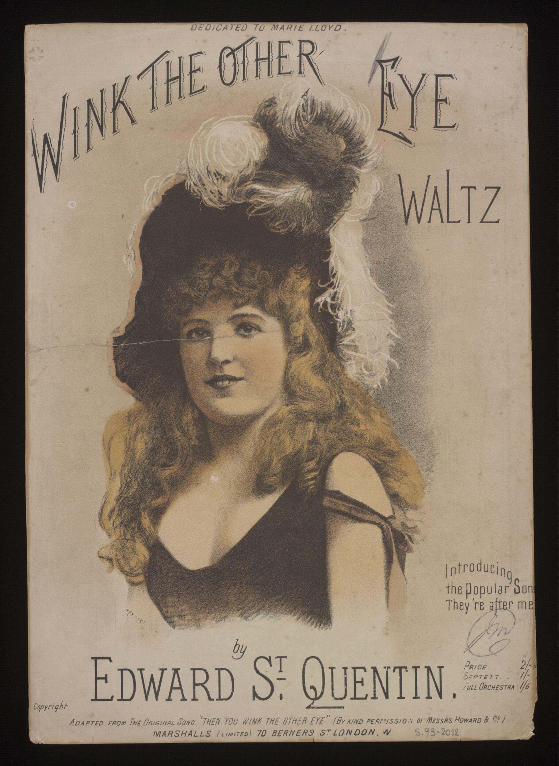 Wink The Other Eye Waltz by St. Quentin, Edward