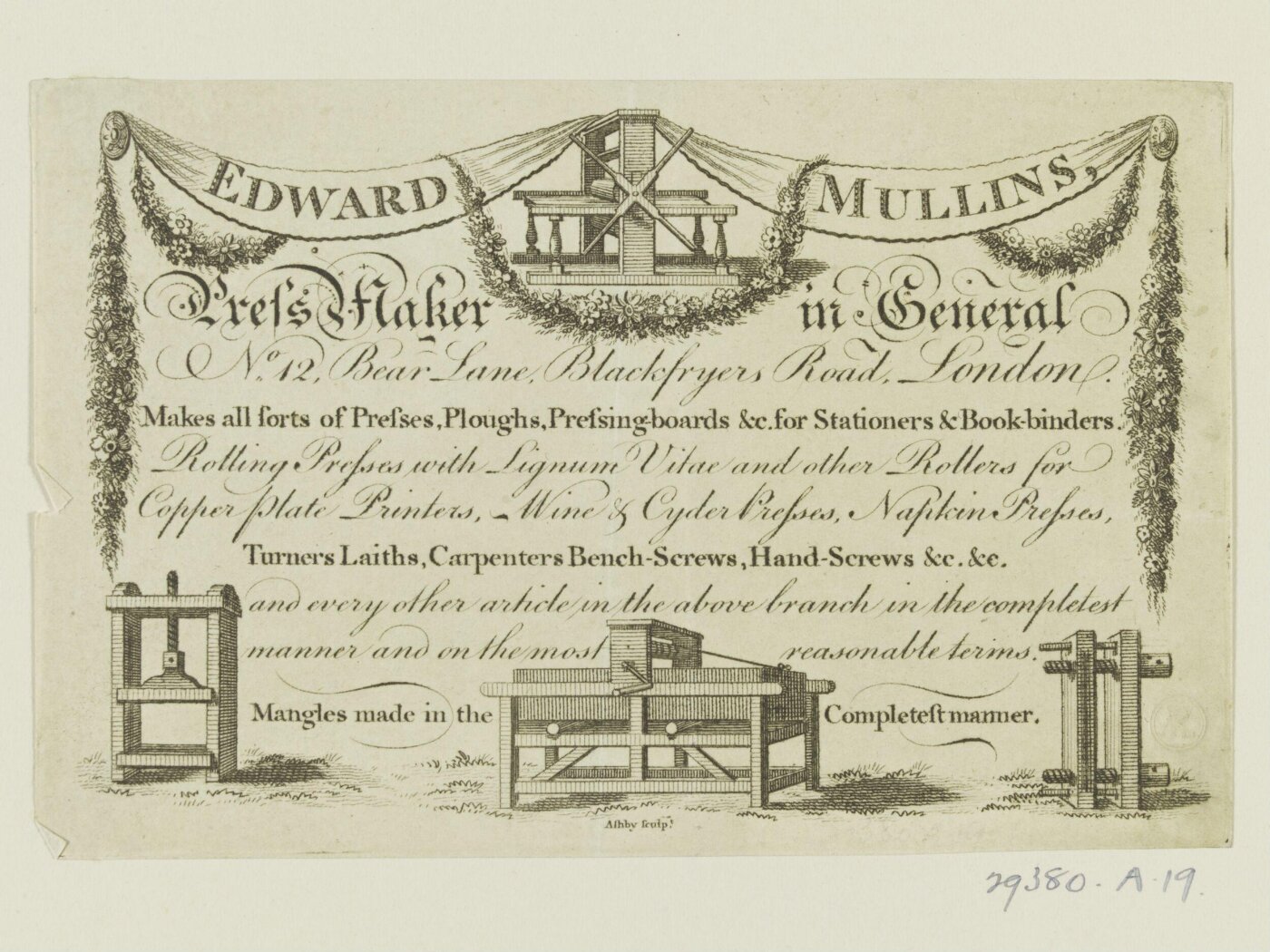 Unknown, Trade cards, tailpieces and titles etc