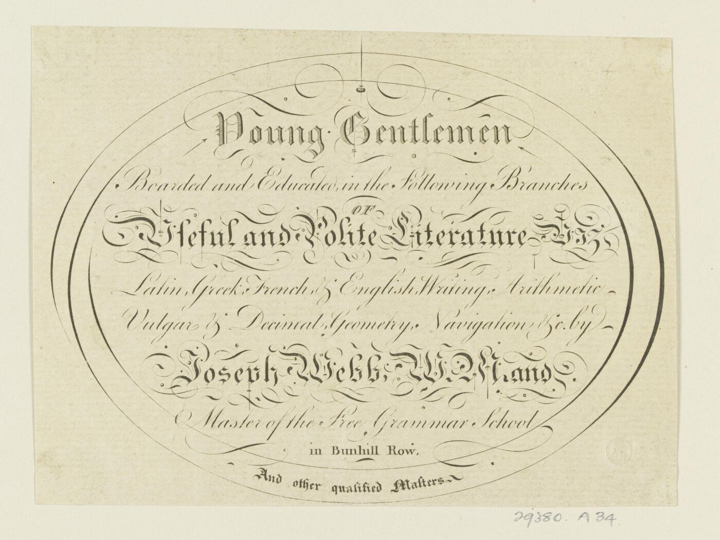 Unknown, Trade cards, tailpieces and titles etc