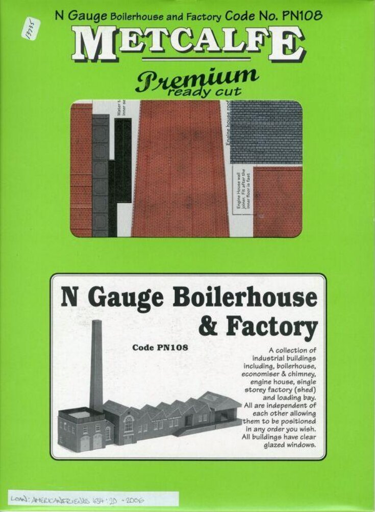 N Gauge Boilerhouse & Factory top image