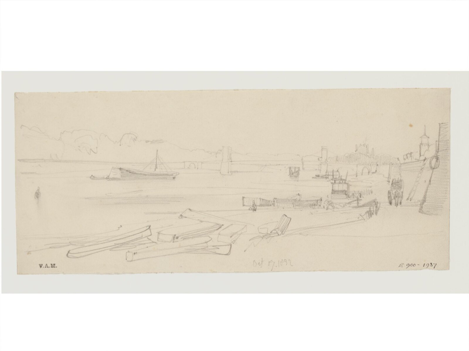 View in Bercy, William Callow, 1832-3