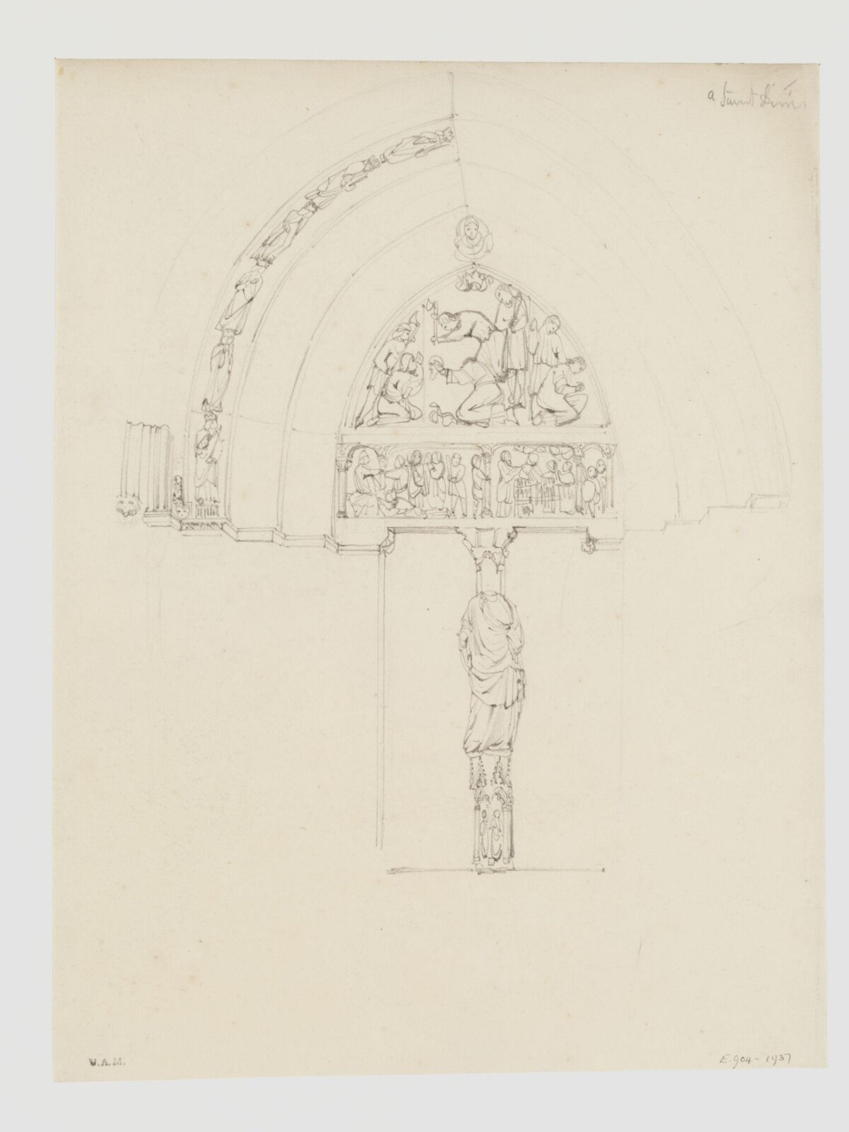 Drawing, William Callow, 1829-1850