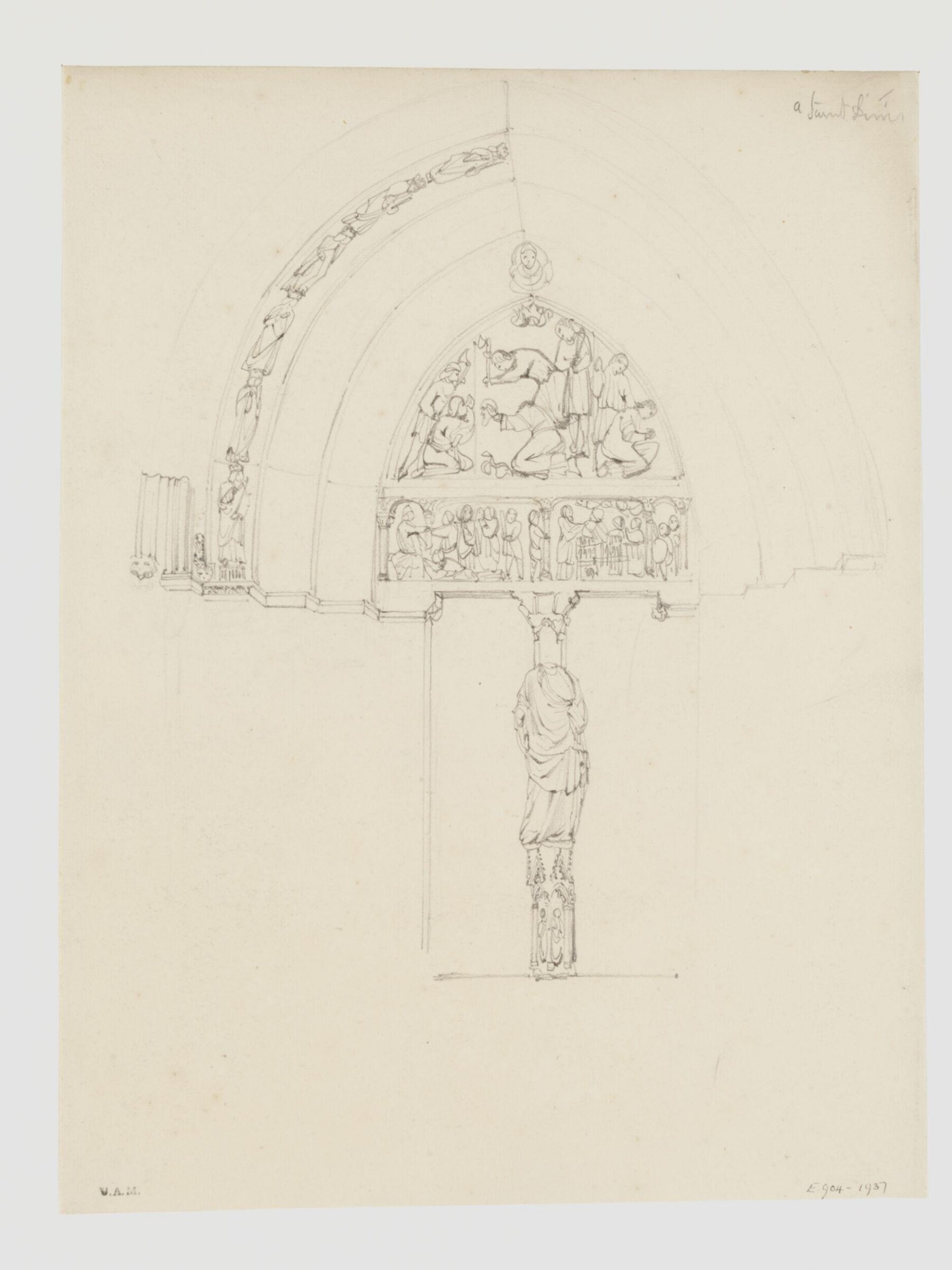 Drawing, William Callow, 1829-1850