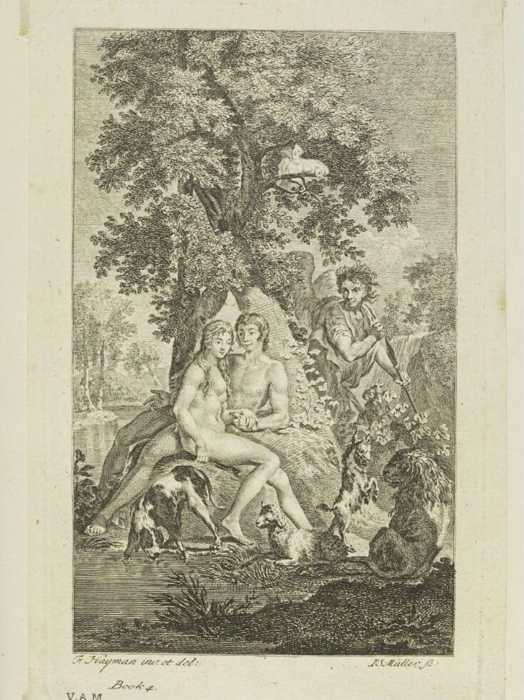 Adam and Eve with the Archangel Raphael top image