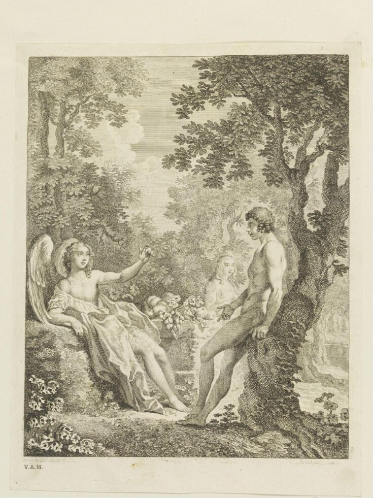 Adam and Eve with the Archangel Raphael top image